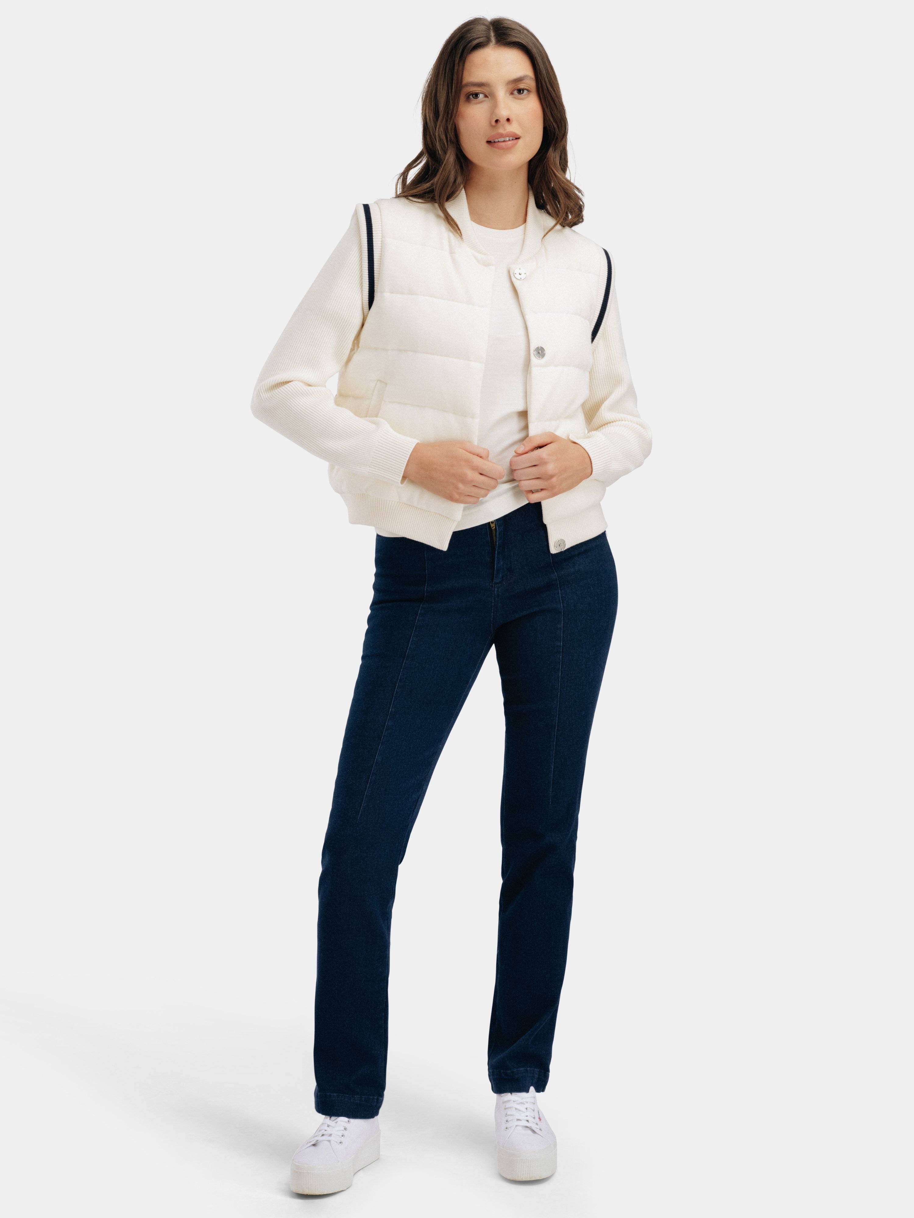 Senja Wool Jeans Dark Blue