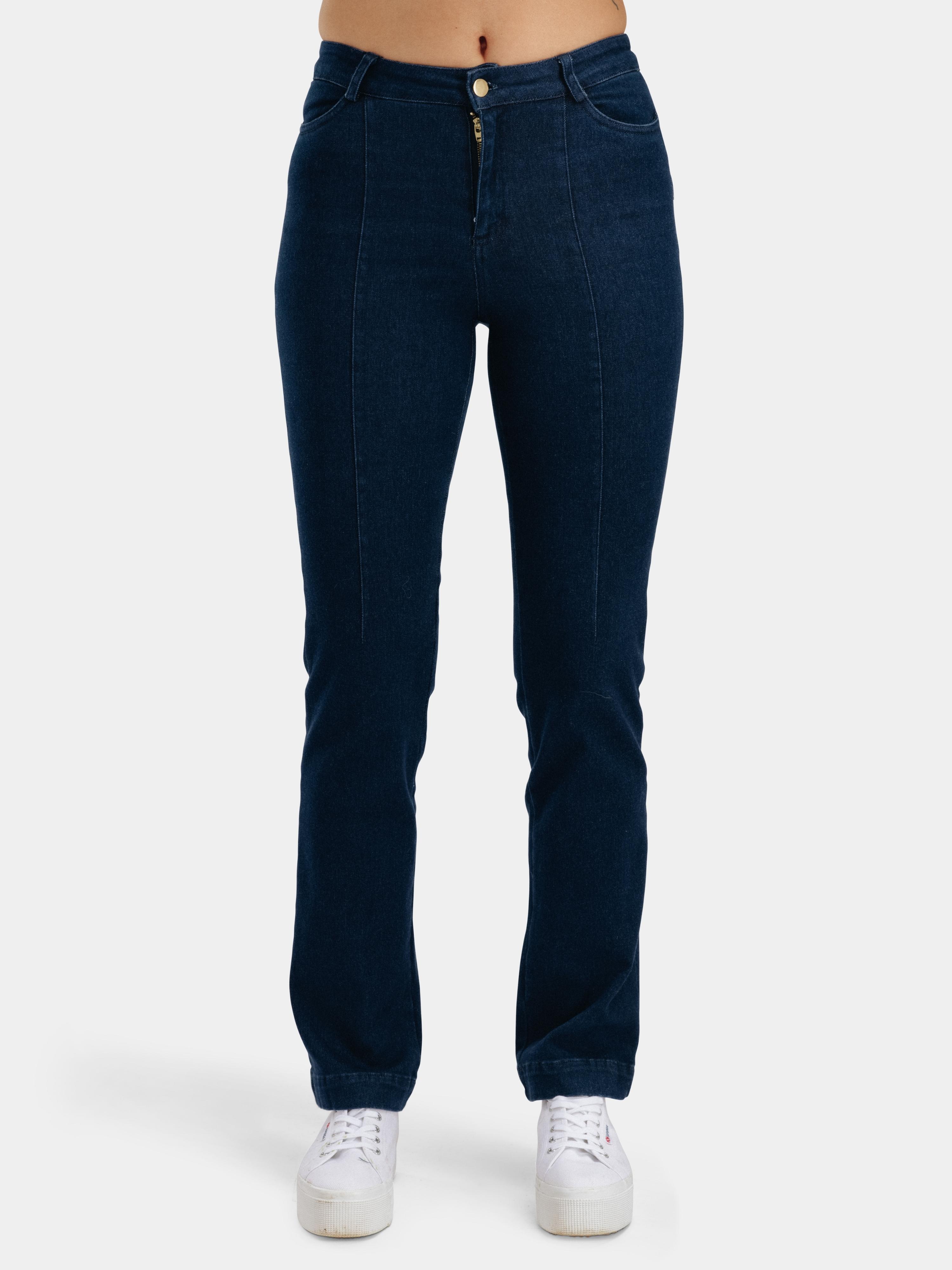 Senja Wool Jeans Dark Blue