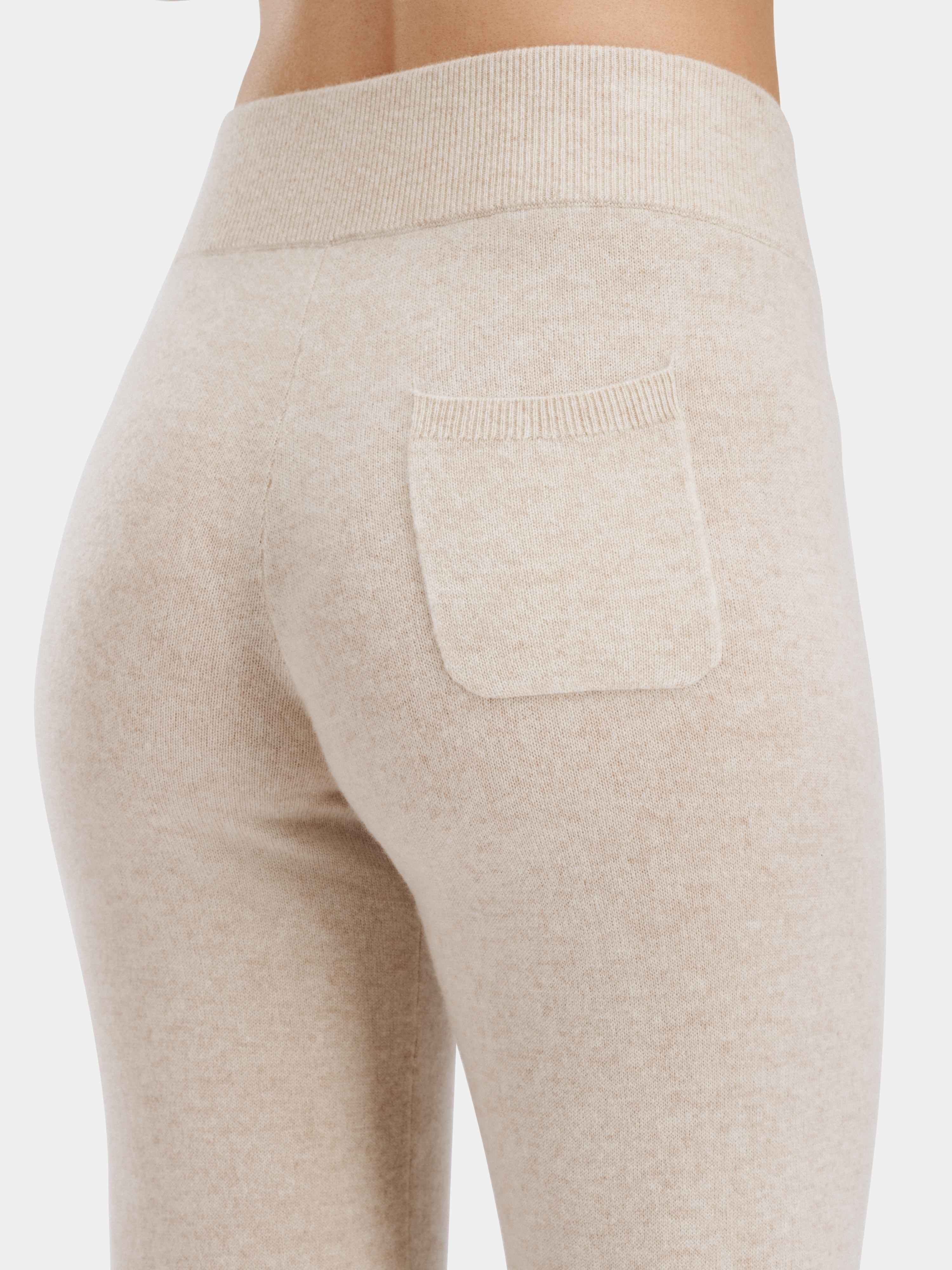 Stortoppen Cashmere Pant - Regular Light Sand Melange