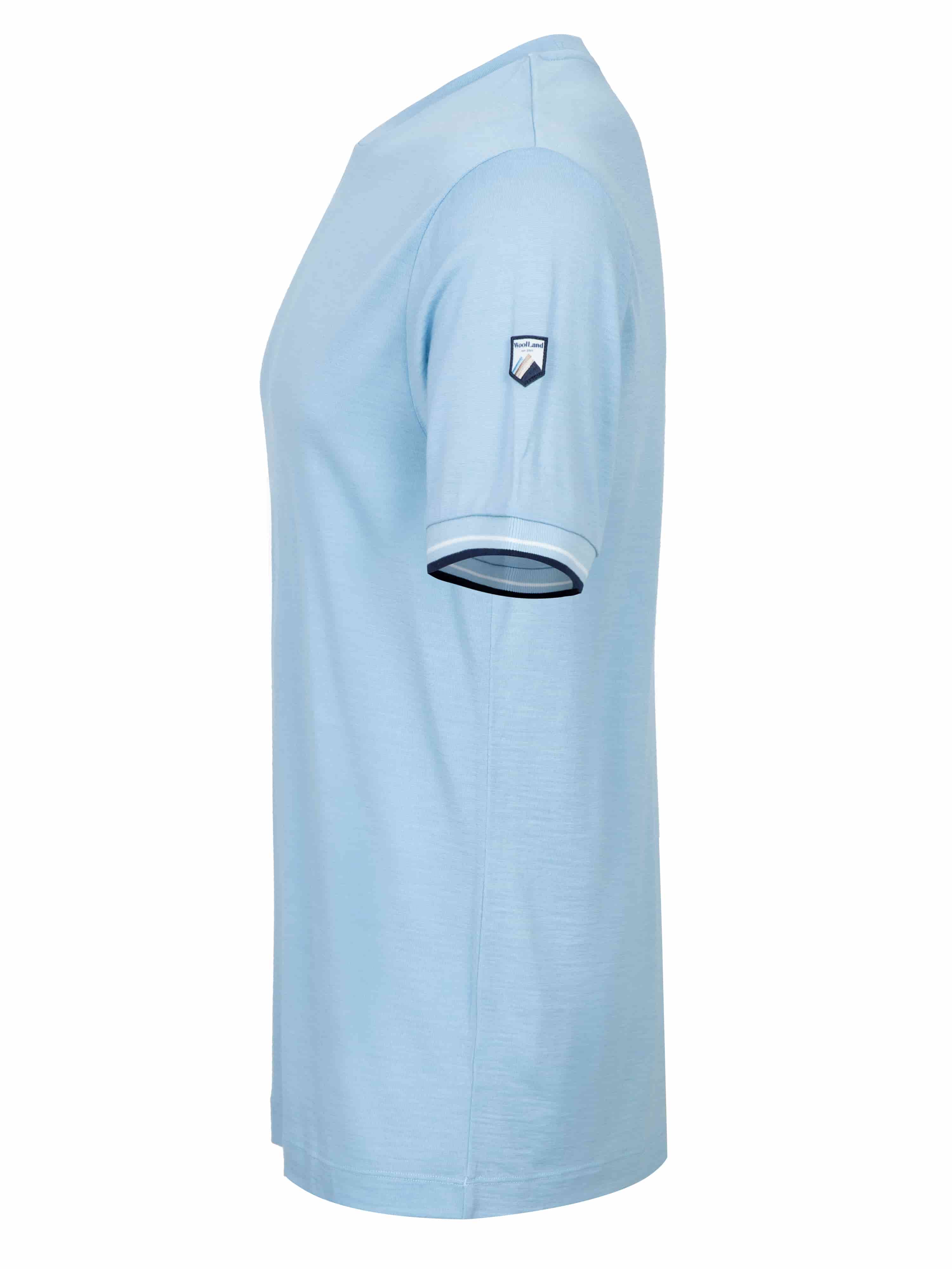 Kvina Merino T-skjorte Light Sky