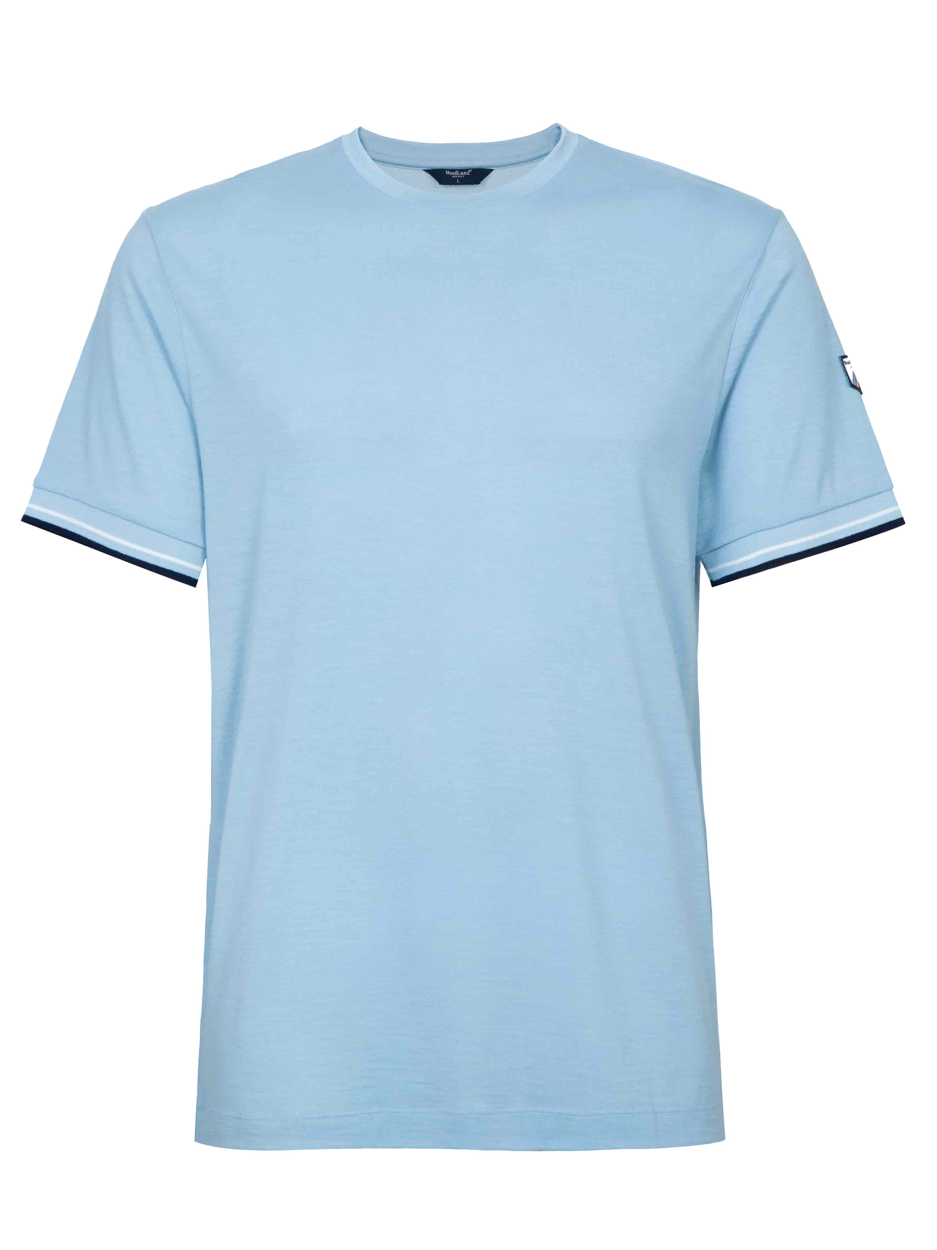 Kvina Merino T-skjorte Light Sky