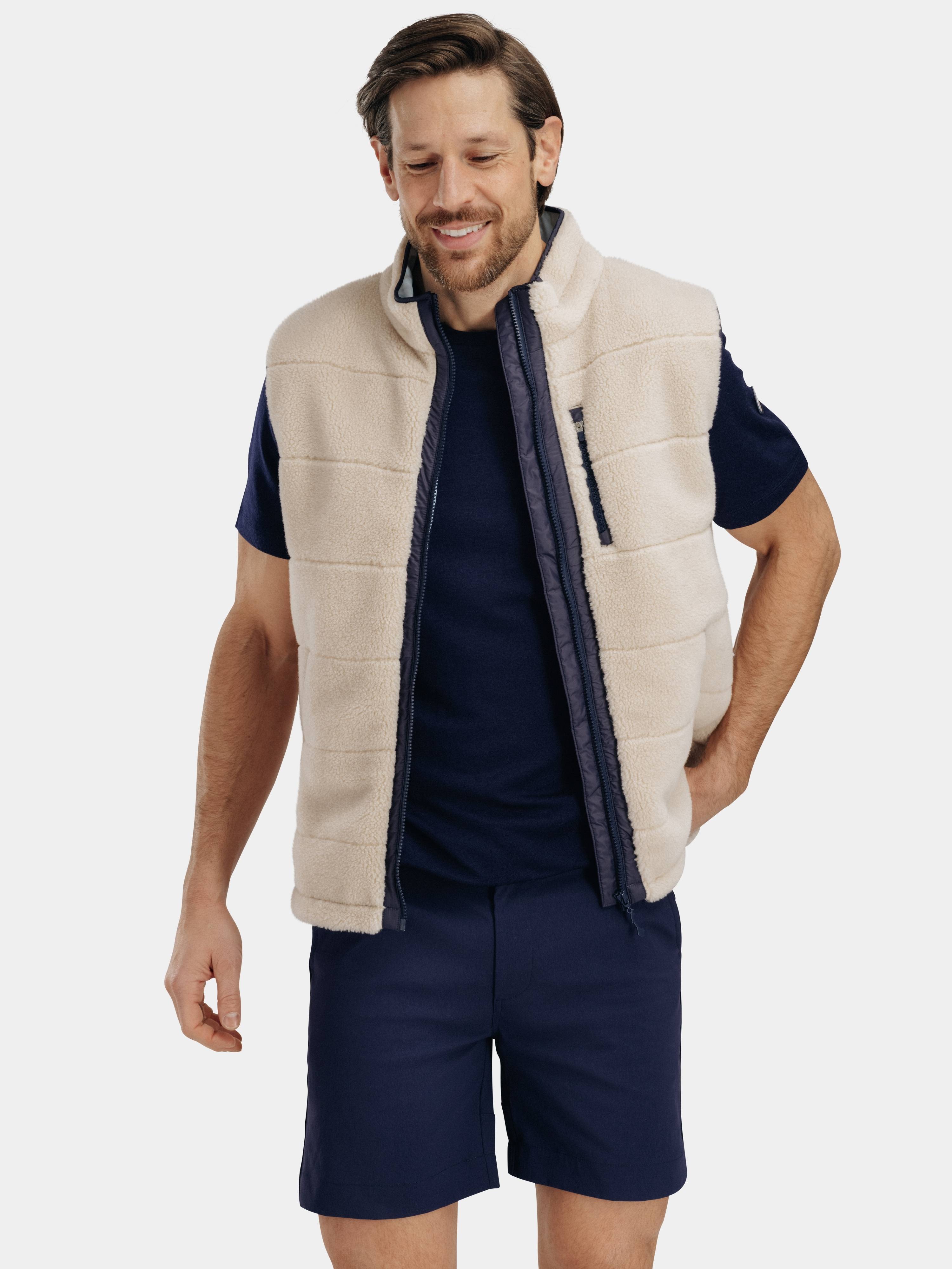 Nusfjord Fleece Vest  Sheep