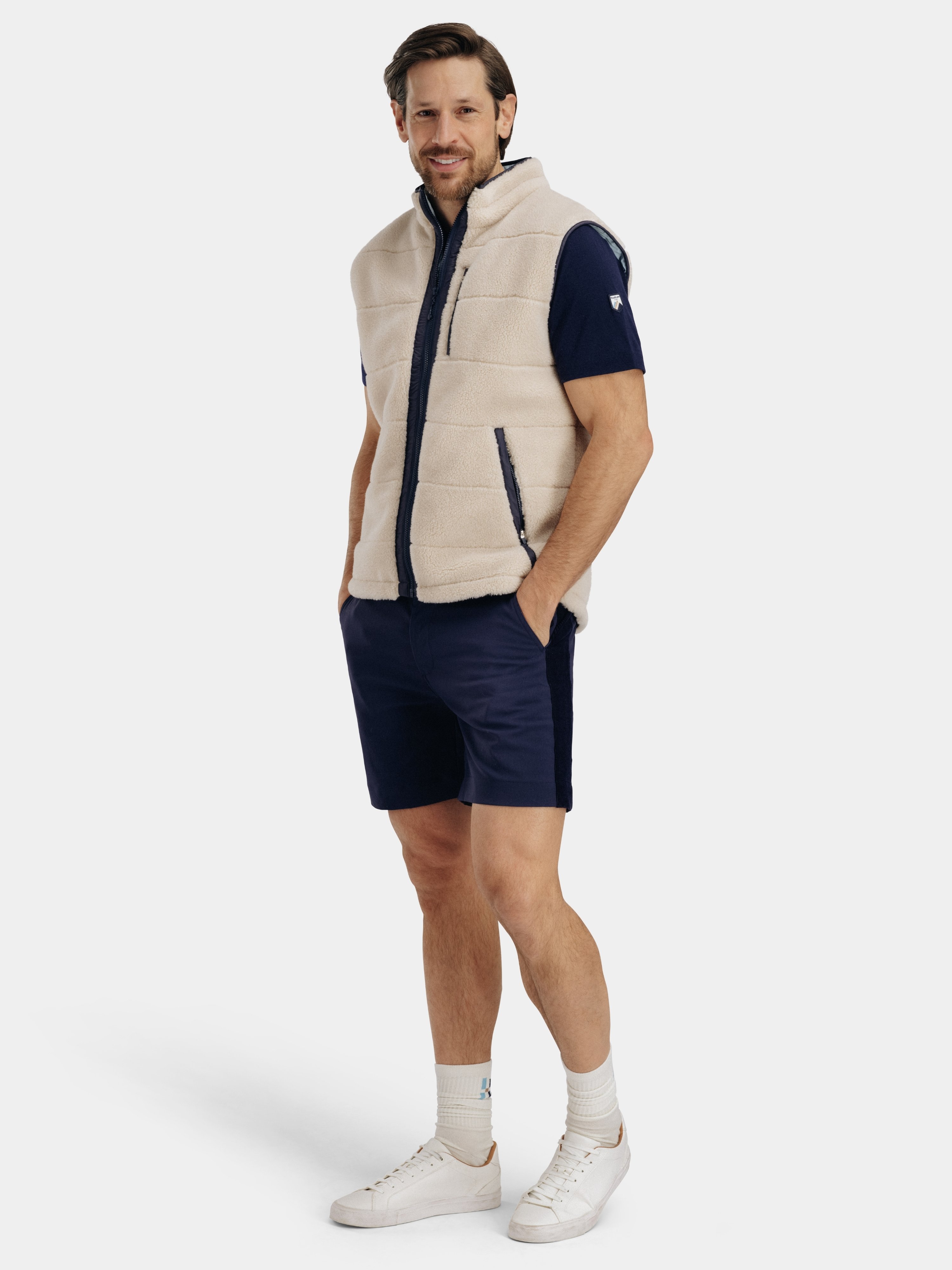 Nusfjord Fleece Vest  Sheep