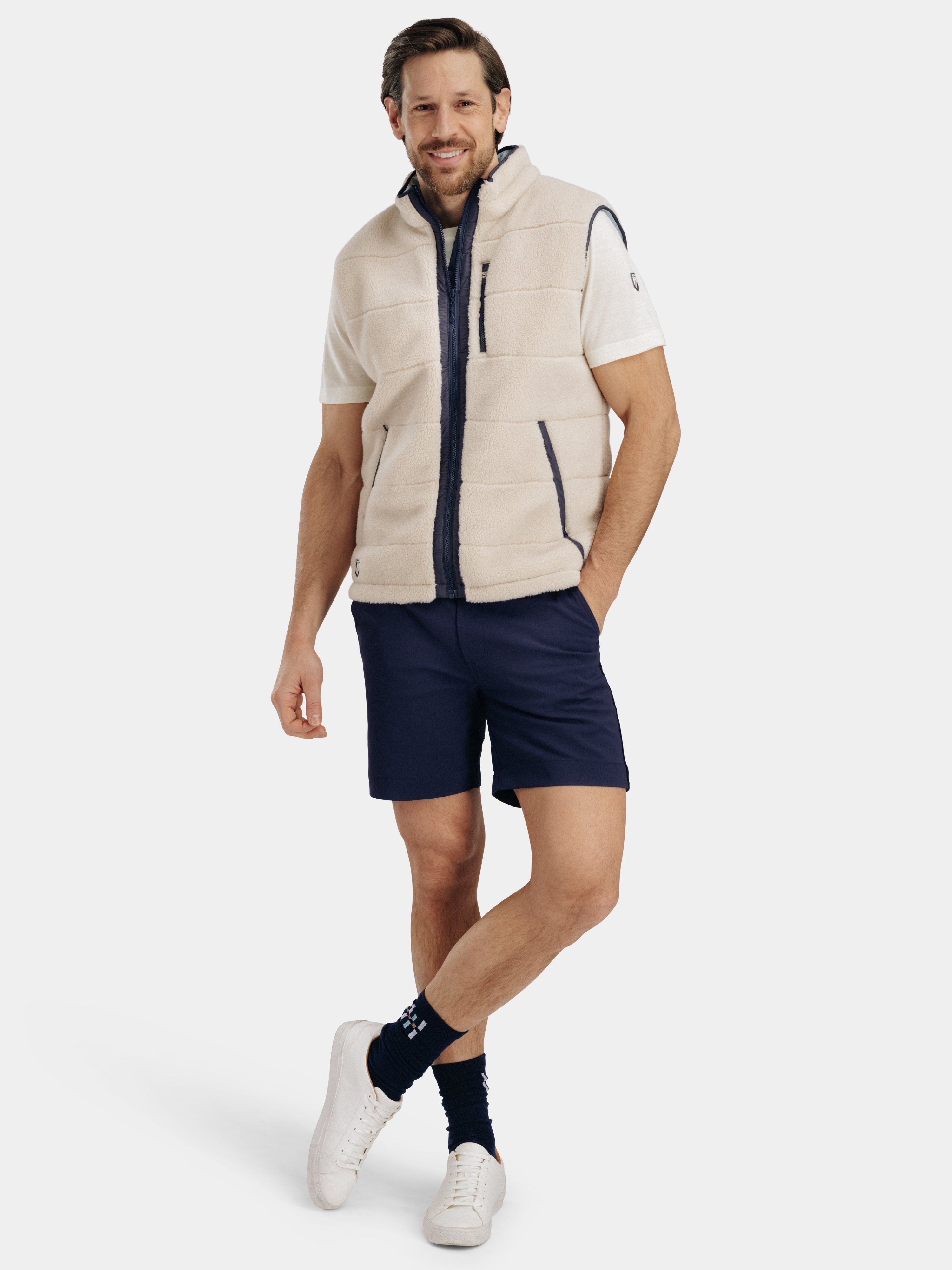 Nusfjord Fleece Vest  Sheep