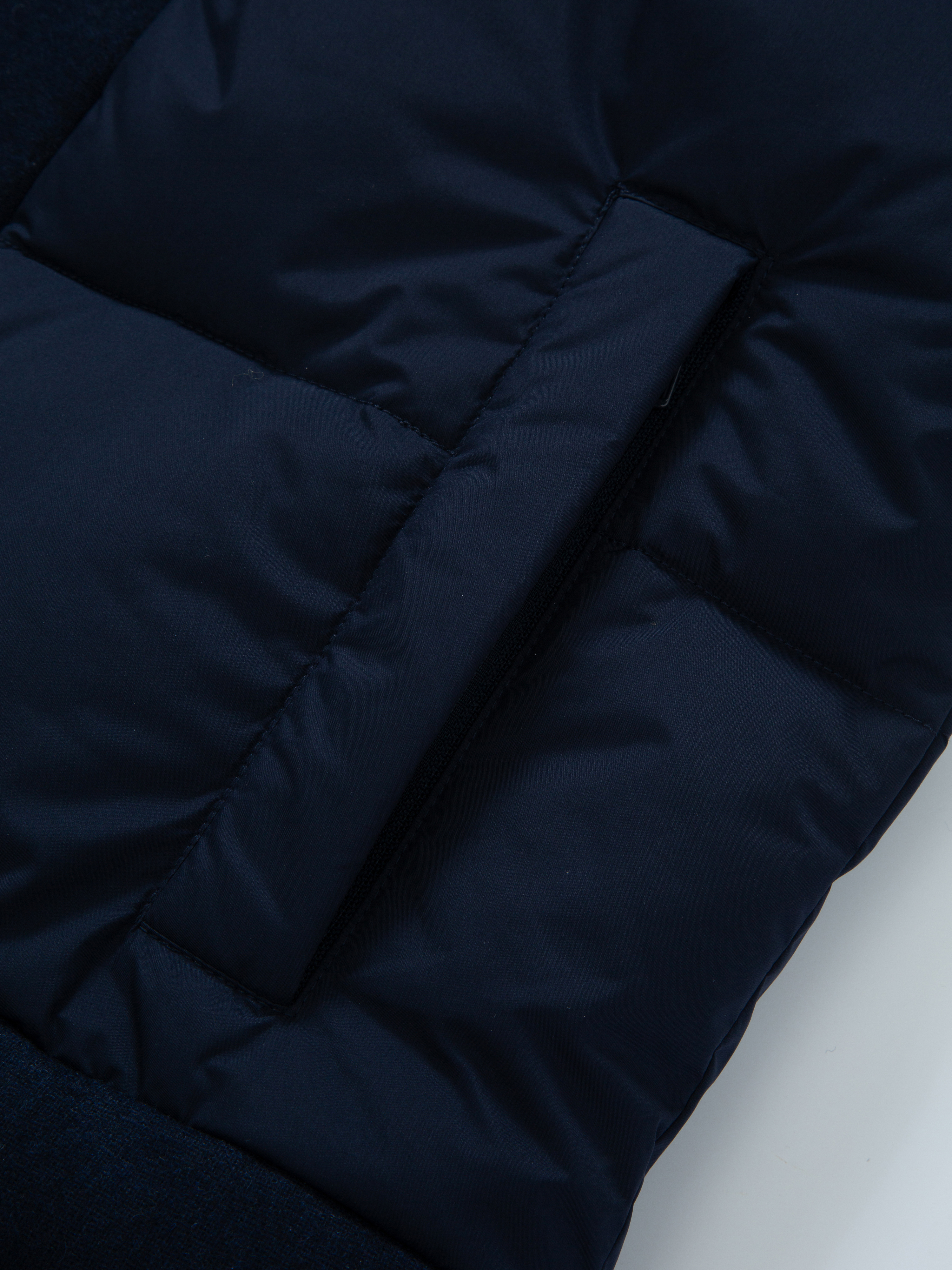 Bergen Down Overall Blue Ink