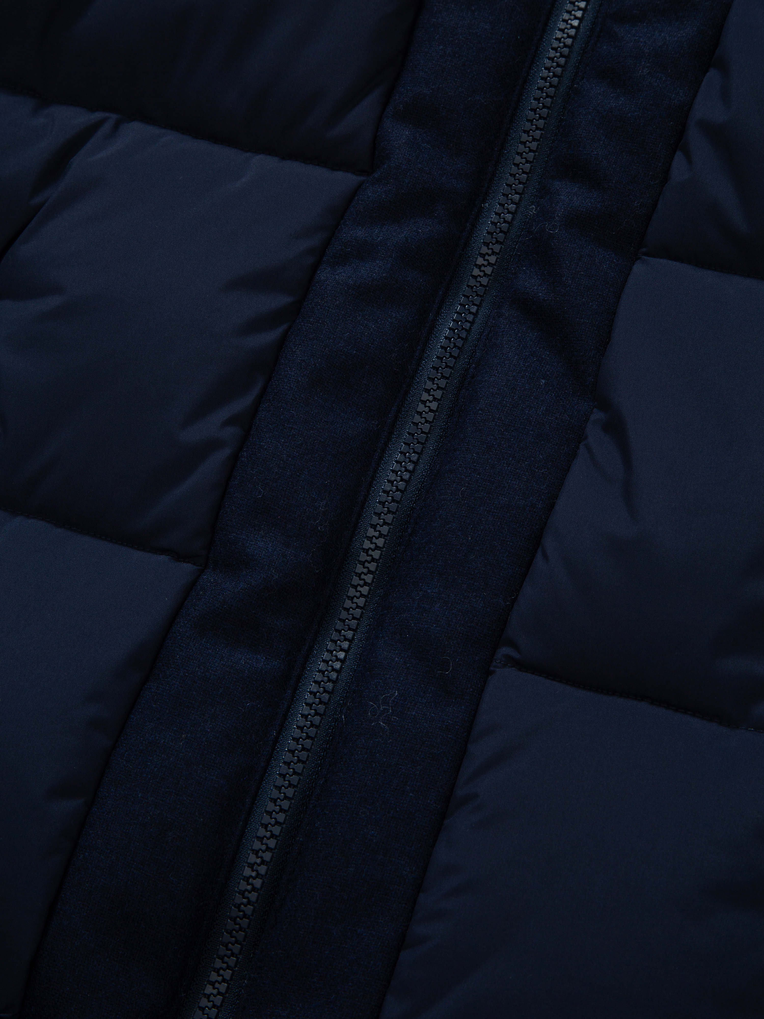 Bergen Down Overall Blue Ink