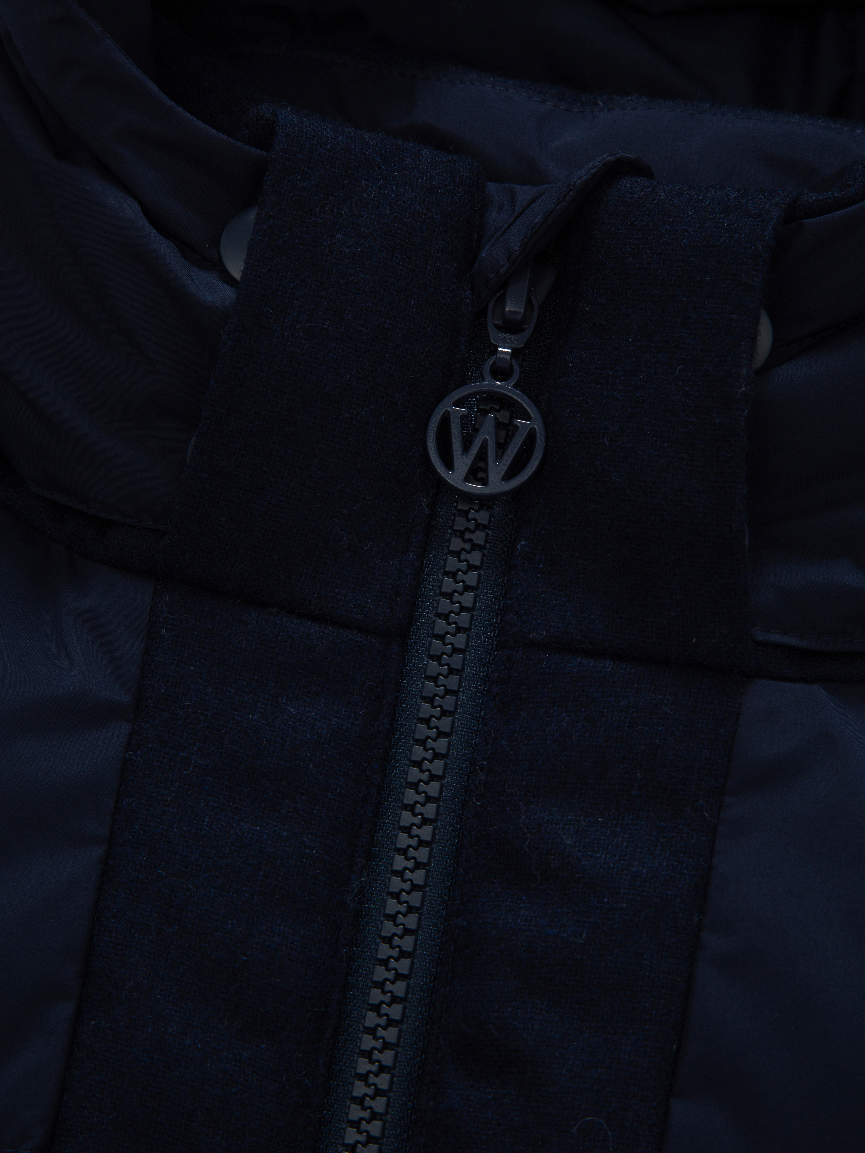 Bergen Down Overall Blue Ink