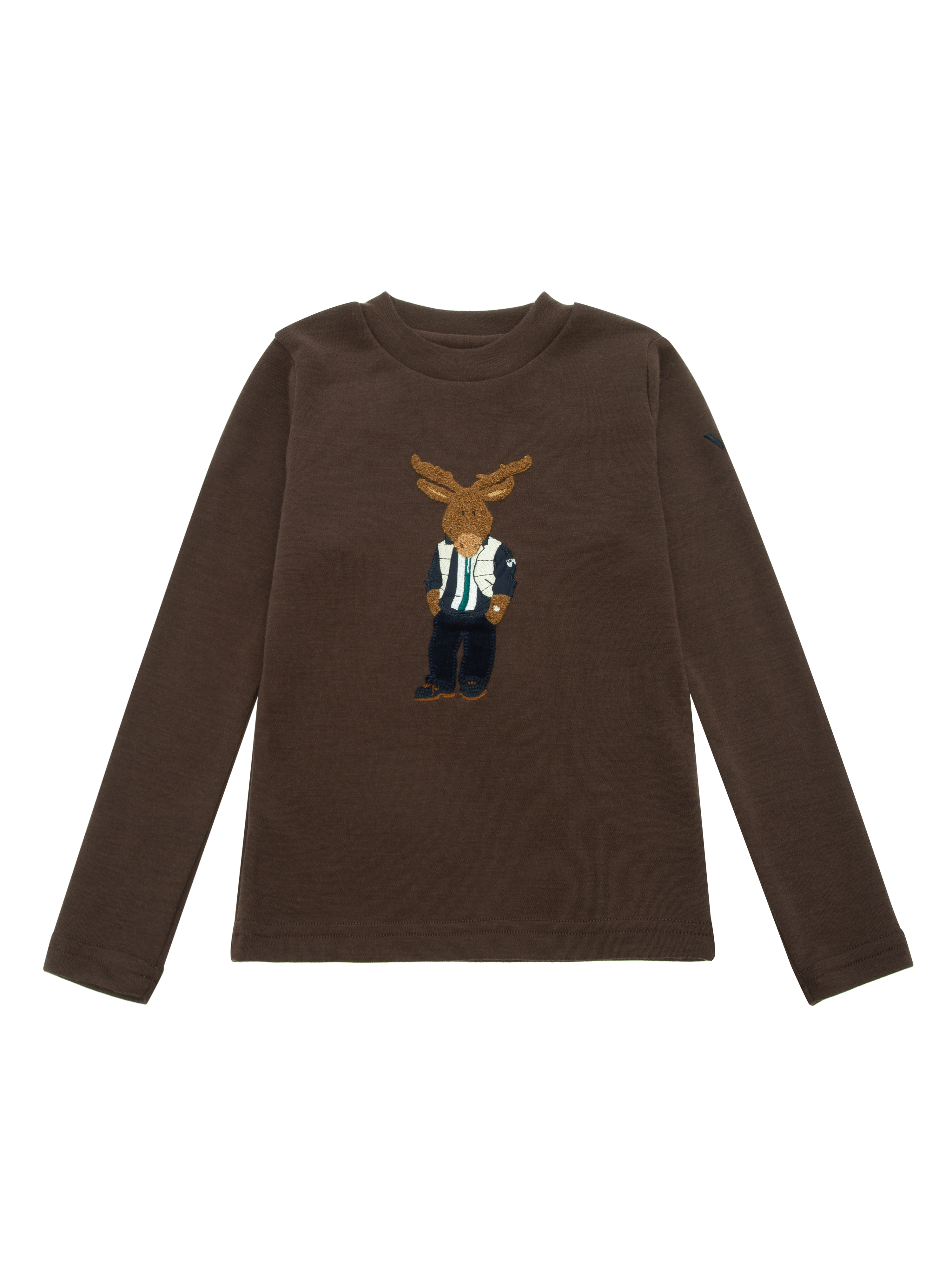 Harpefossen Merino Sweater Hot Fudge