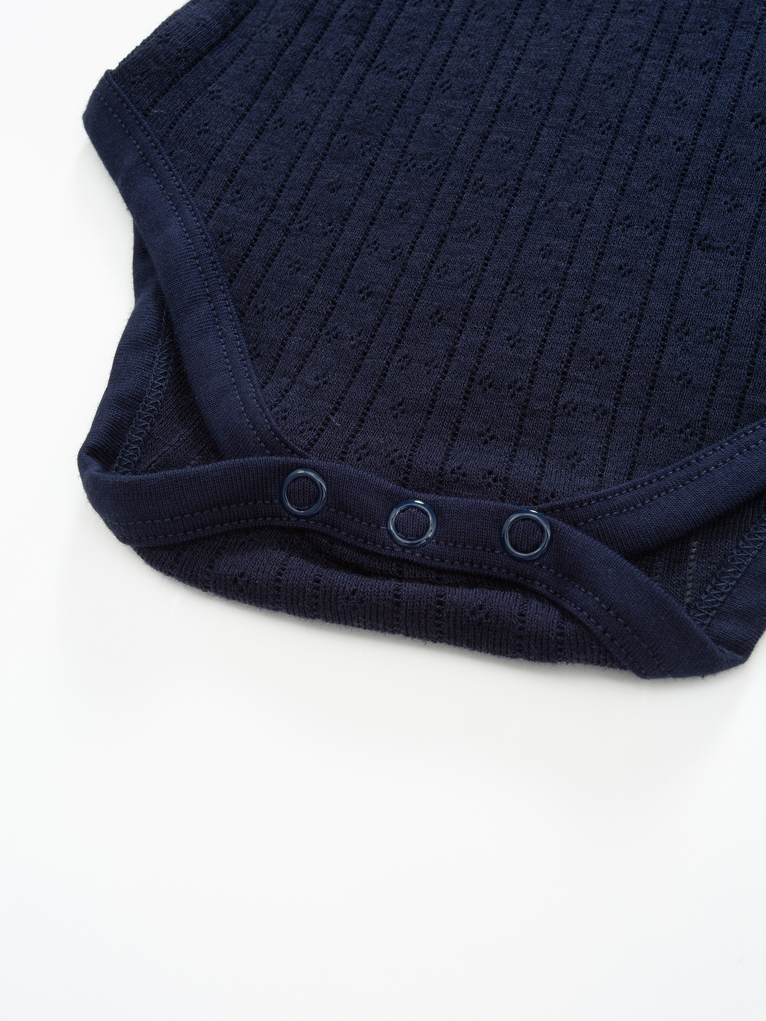 Visbretinden Pointelle Wool Body Blue