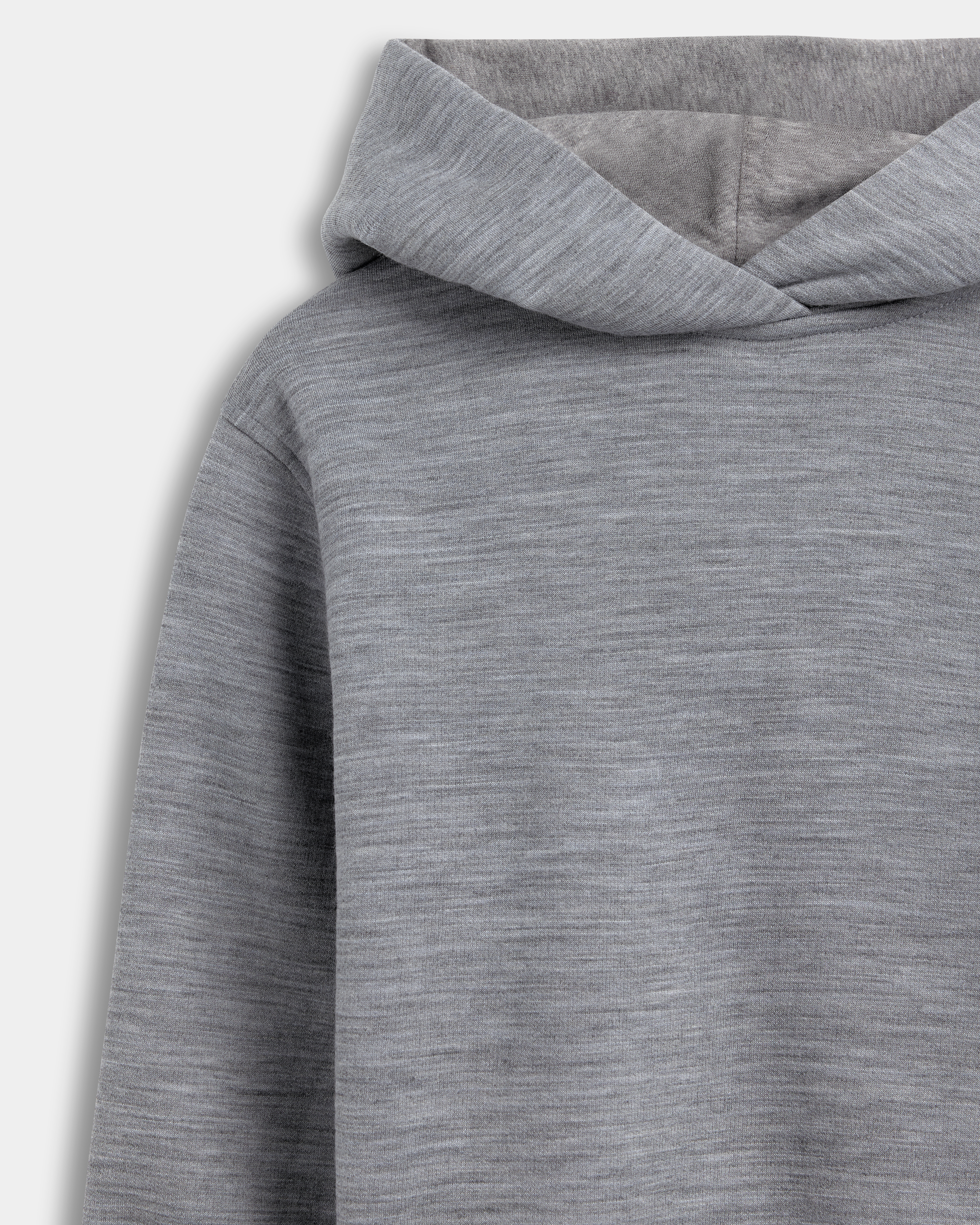 Flekkefjord Hoodie  Grey Melange