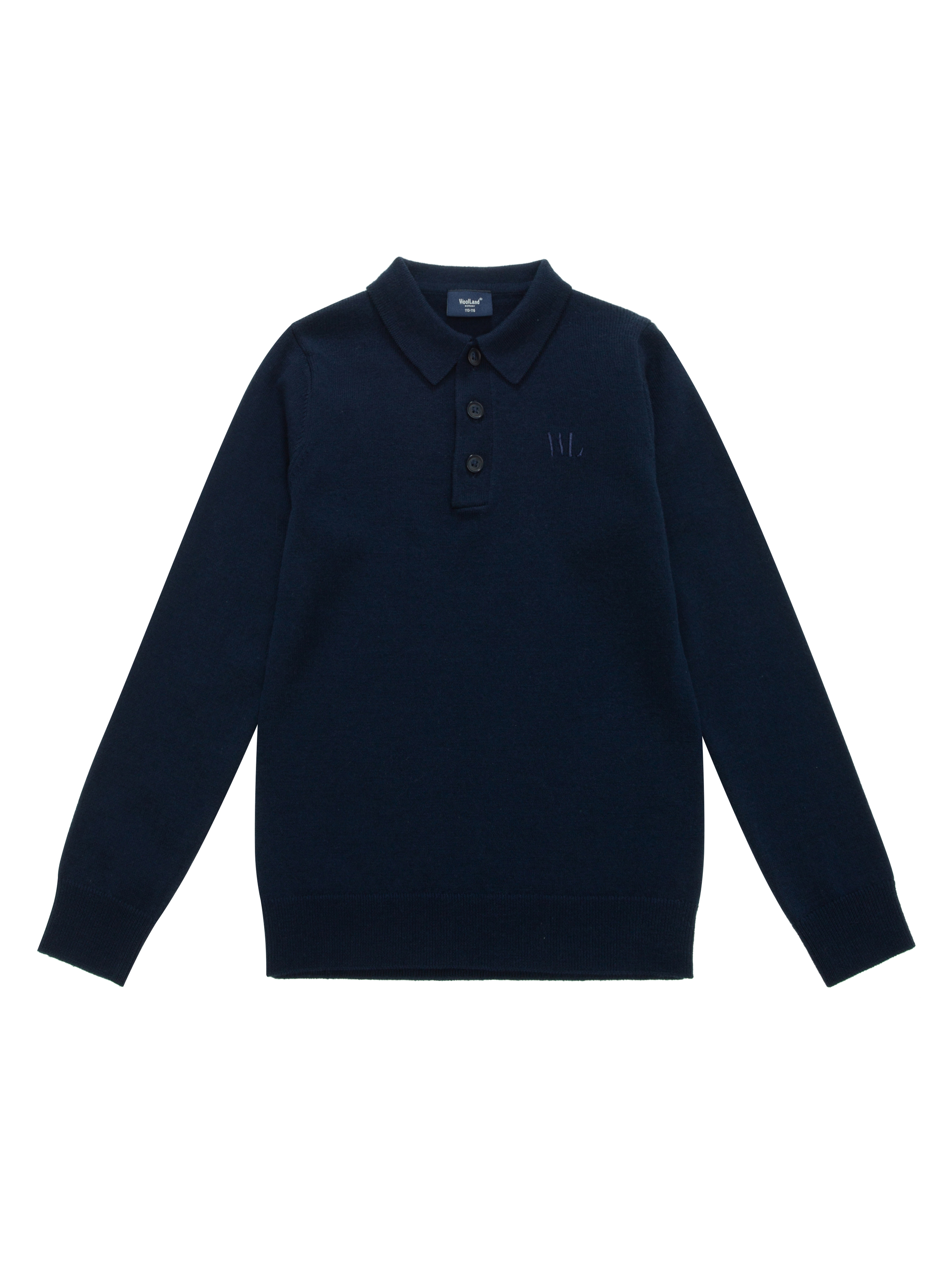 Molde Polo Sweater Dark Blue