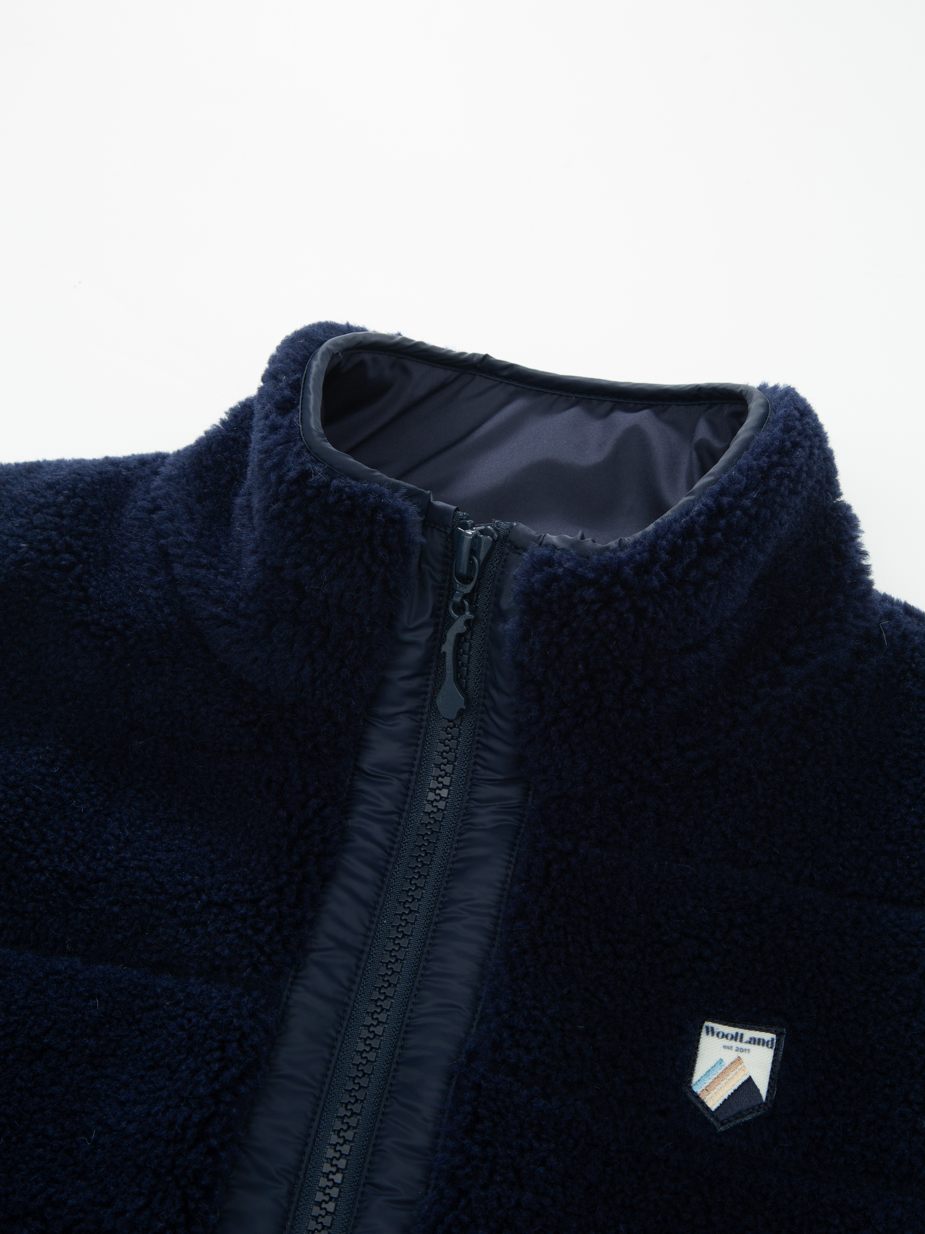 Nusfjord Fleece Vest Blue Ink