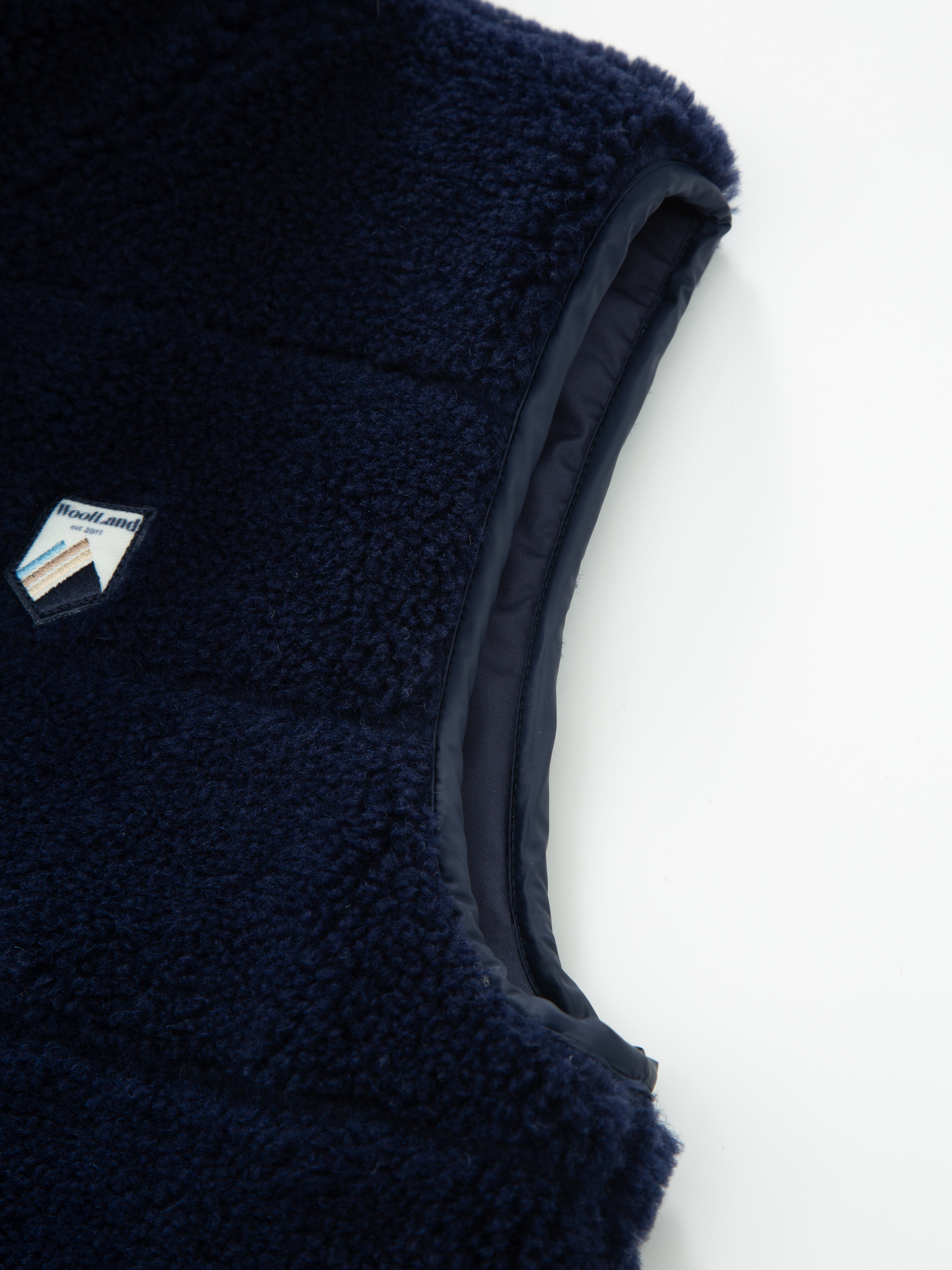 Nusfjord Fleece Vest Blue Ink