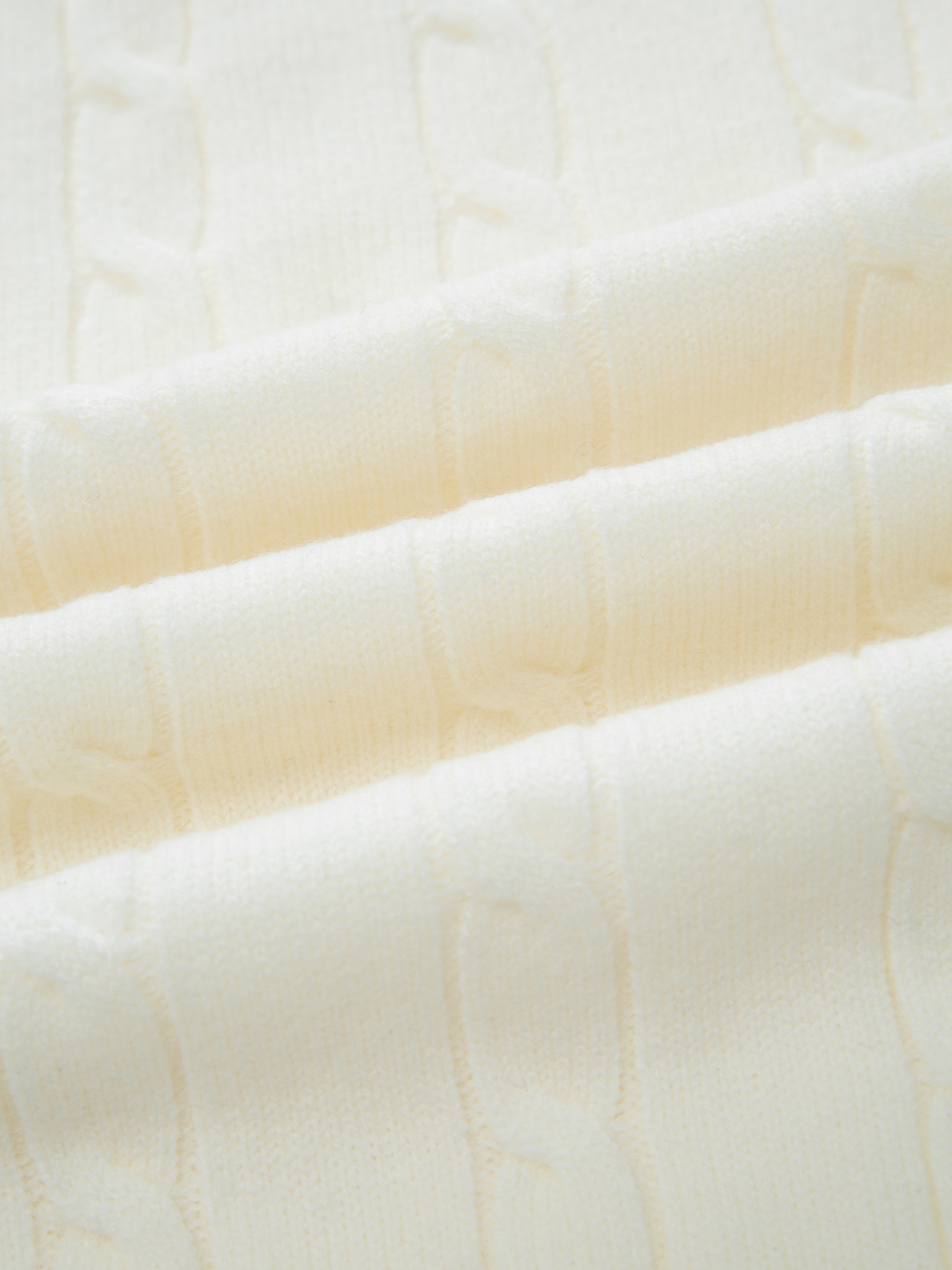 Bitihorn Knitted Cable Pants Woman Snow White