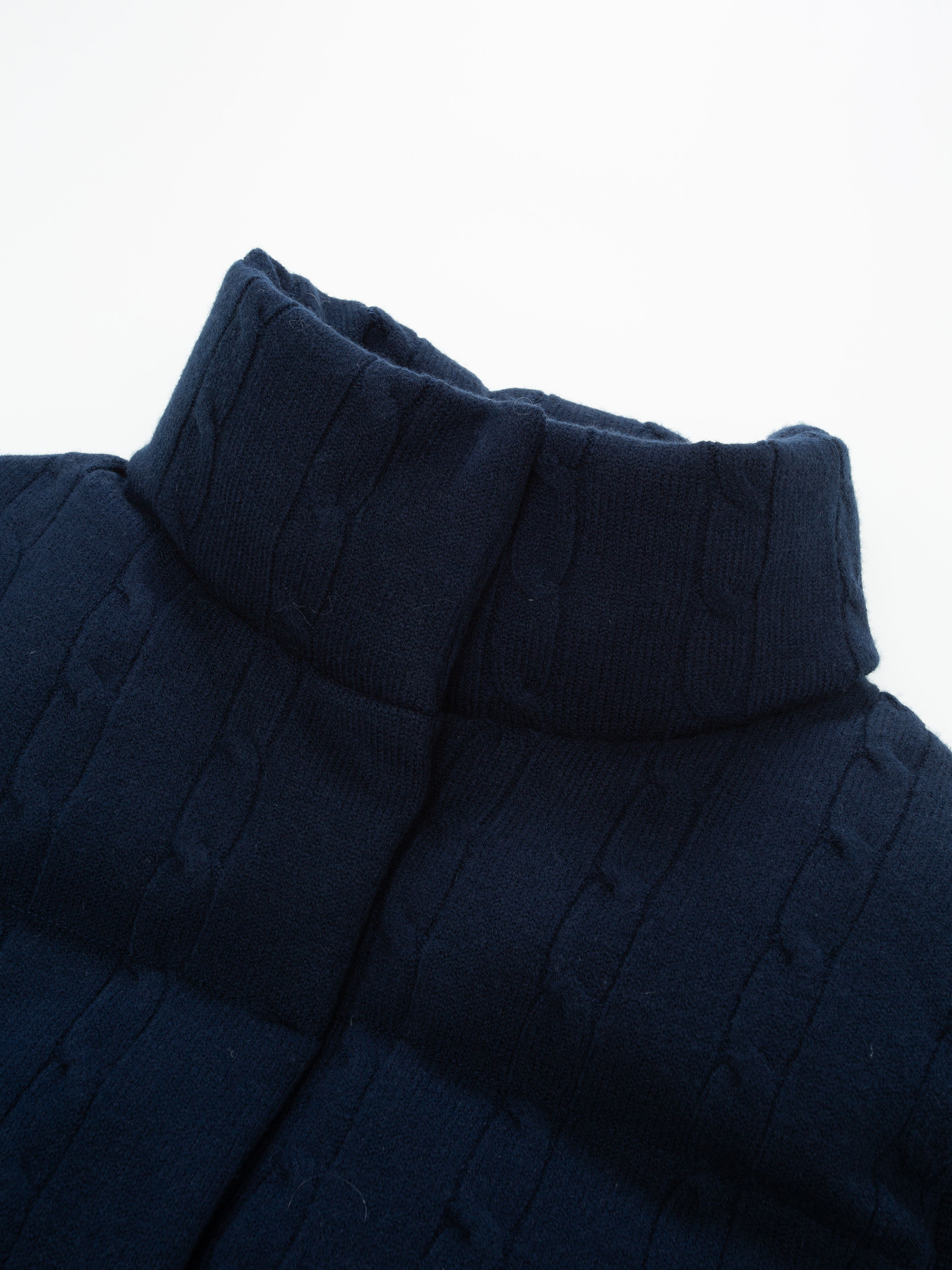 Bitihorn Cable Vest Dark Blue