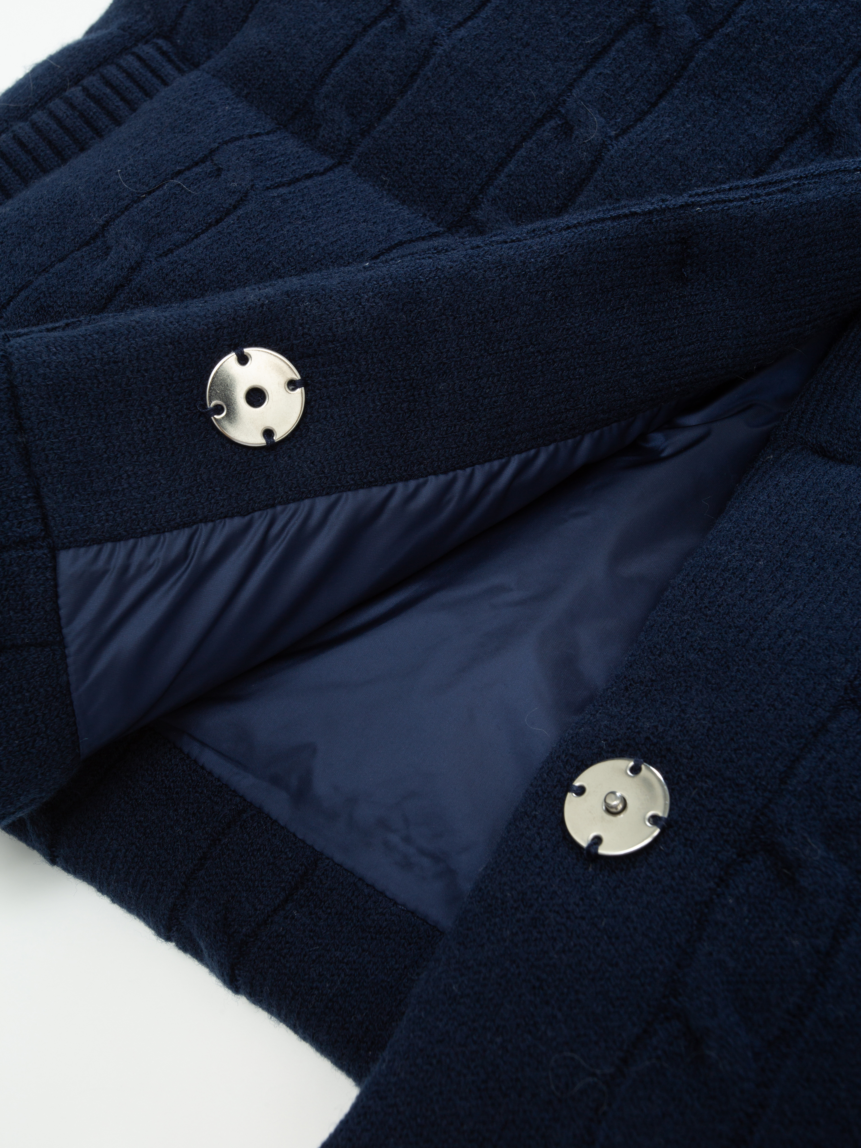 Bitihorn Cable Vest Dark Blue