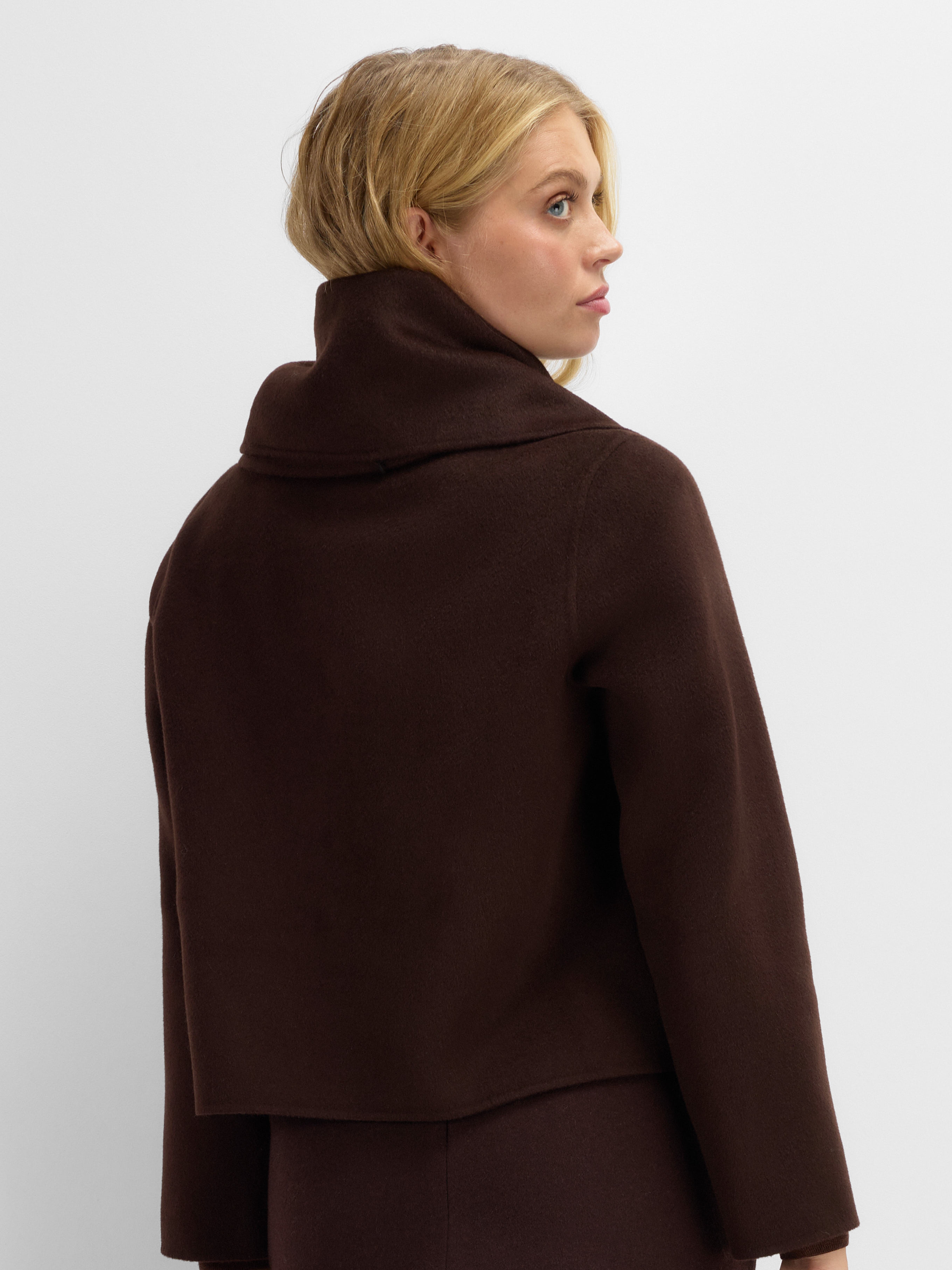 Blåberg Jacket Woman Hot Fudge