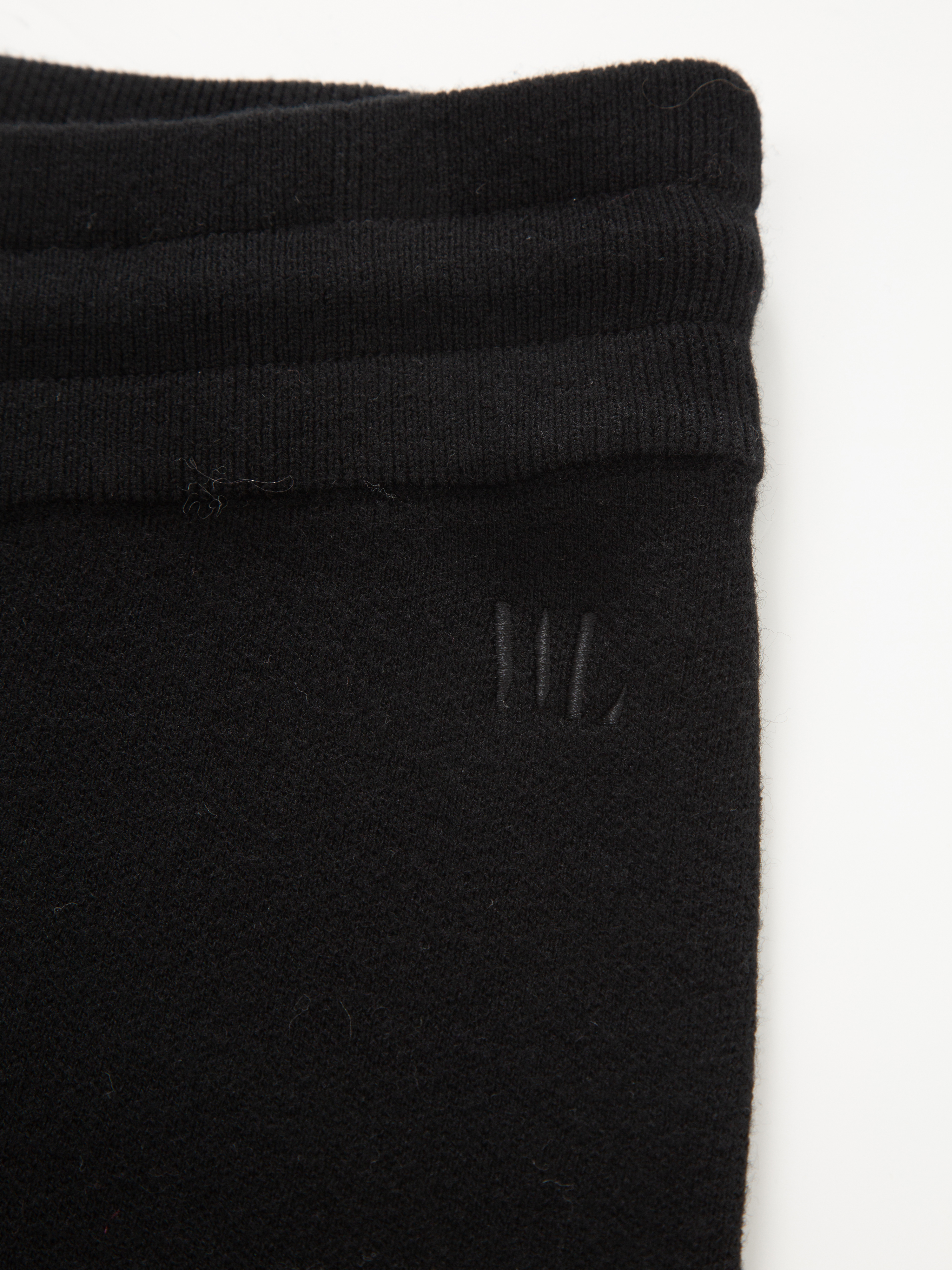 Hemsedal Knitted Pants Black
