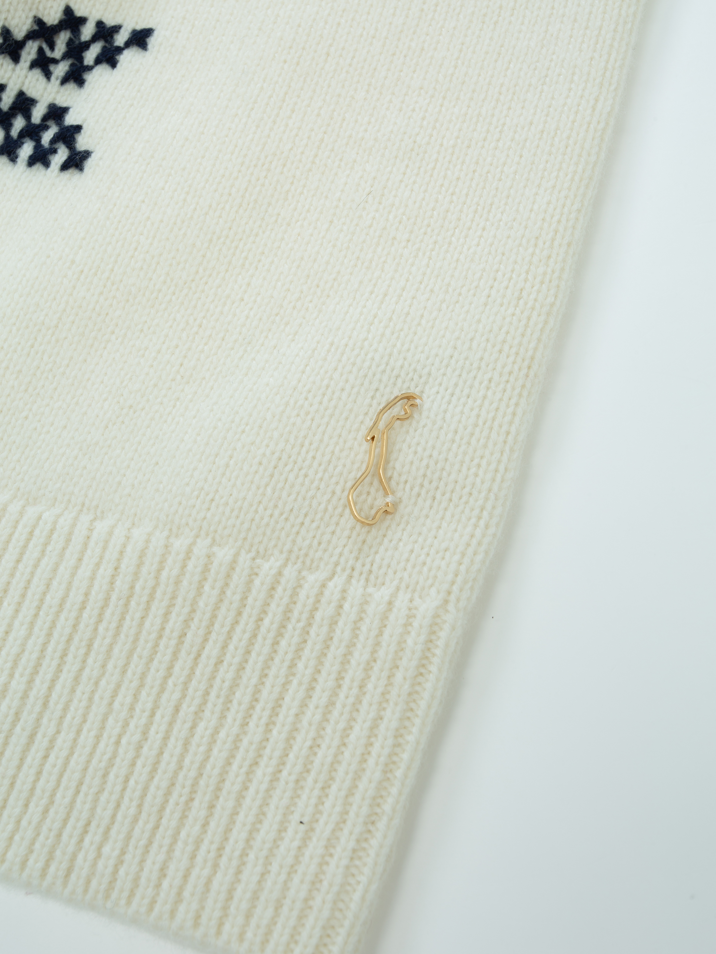 Kolla Knitted Sweater Snow White