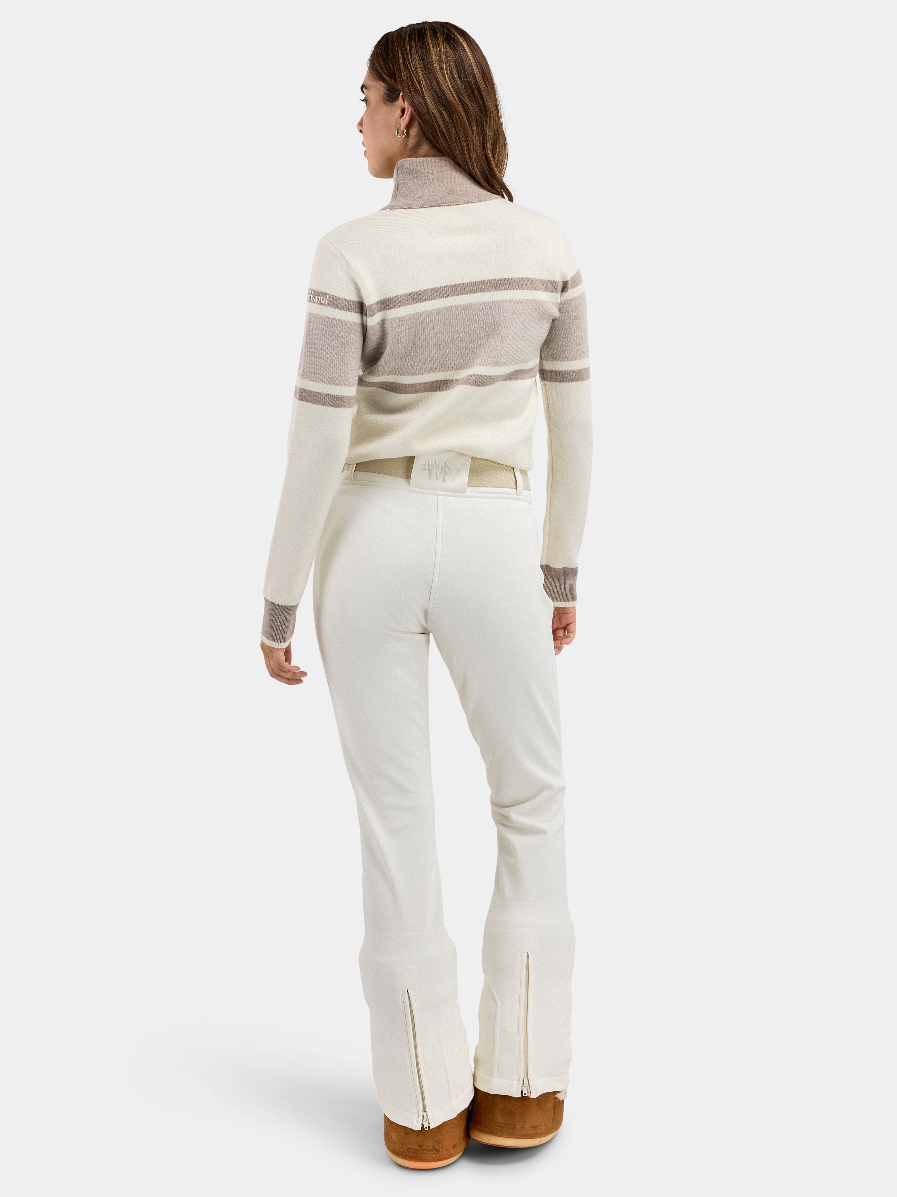 Kvitfjell Ski Pants Snow White