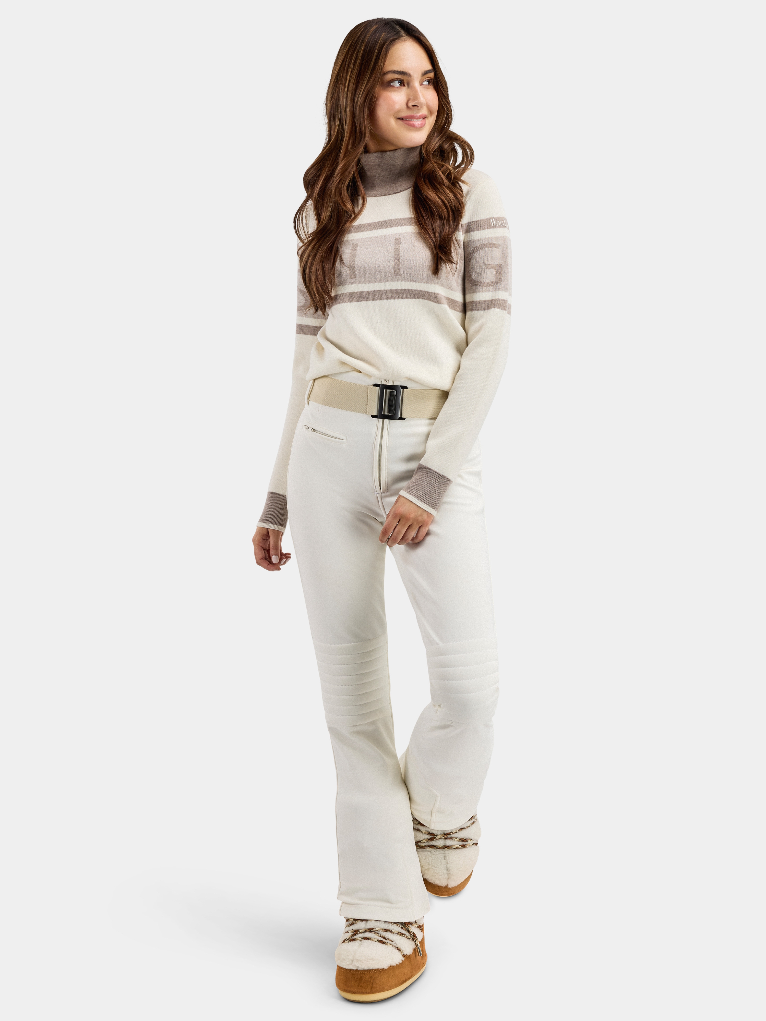 Kvitfjell Ski Pants Snow White