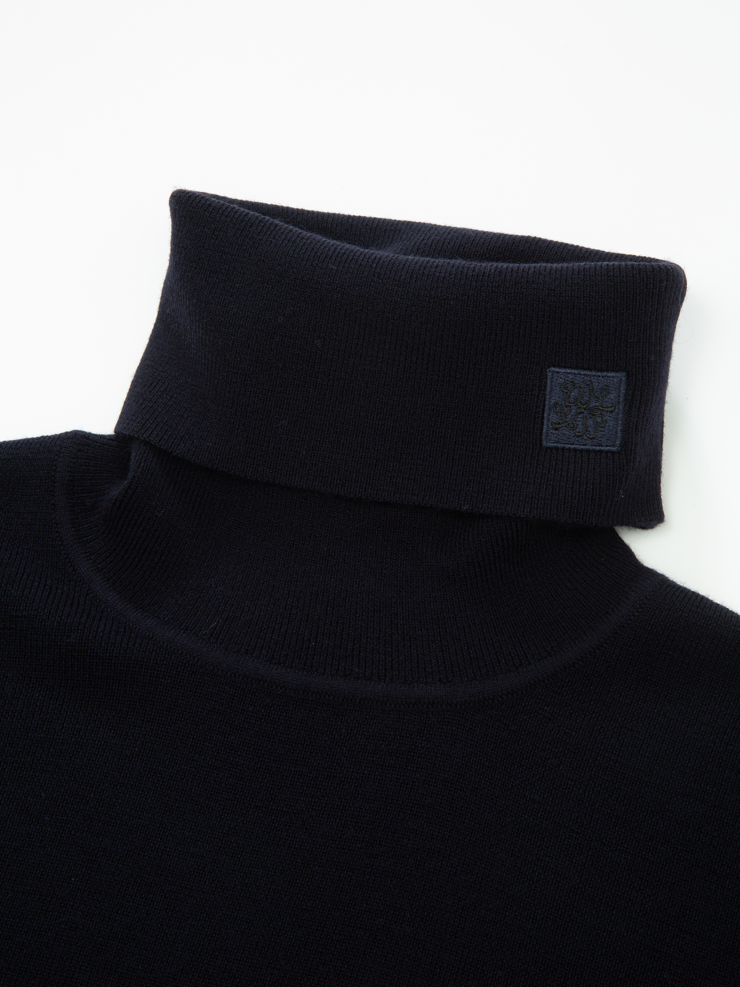 Lifjellet Knitted Top Woman Dark Blue