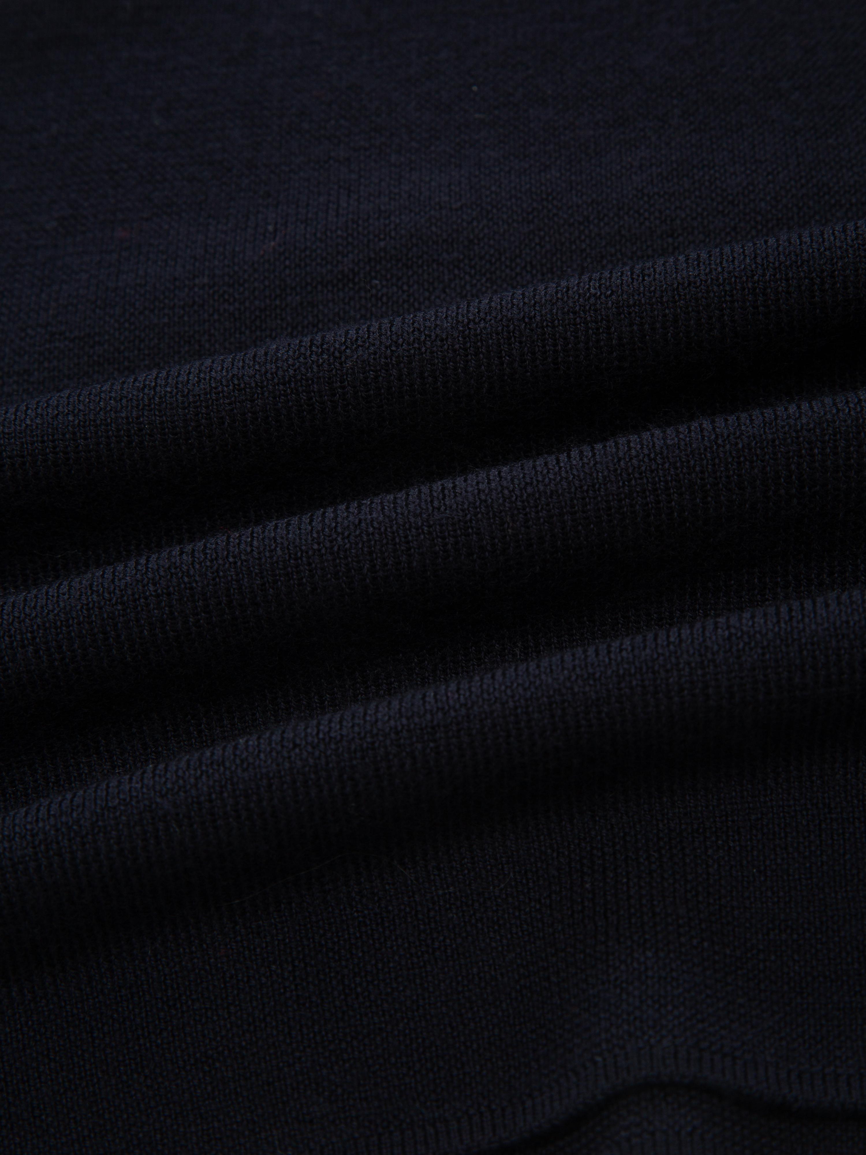 Lifjellet Knitted Top Woman Dark Blue
