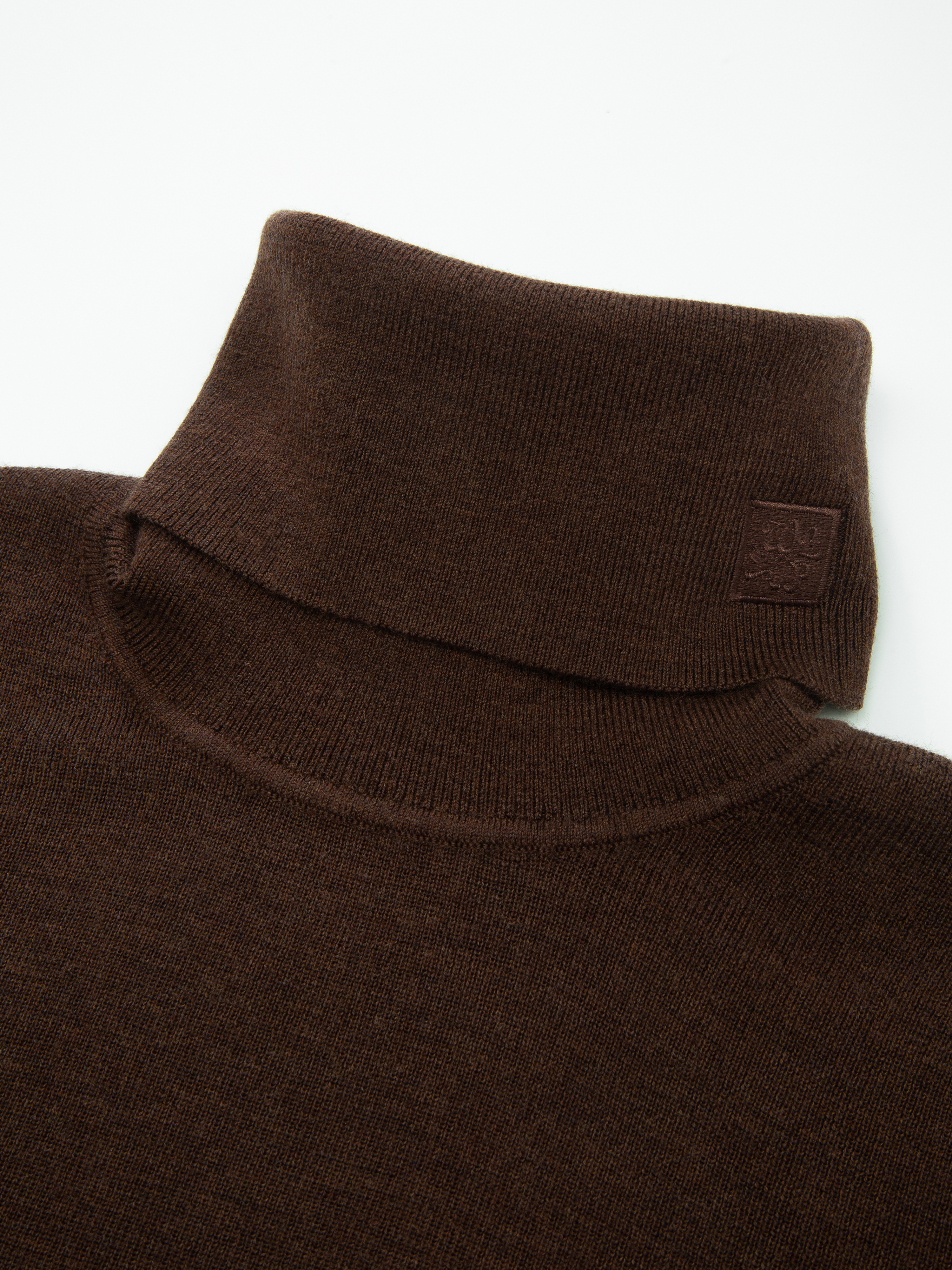 Lifjellet Knitted Top Woman Hot Fudge Melange