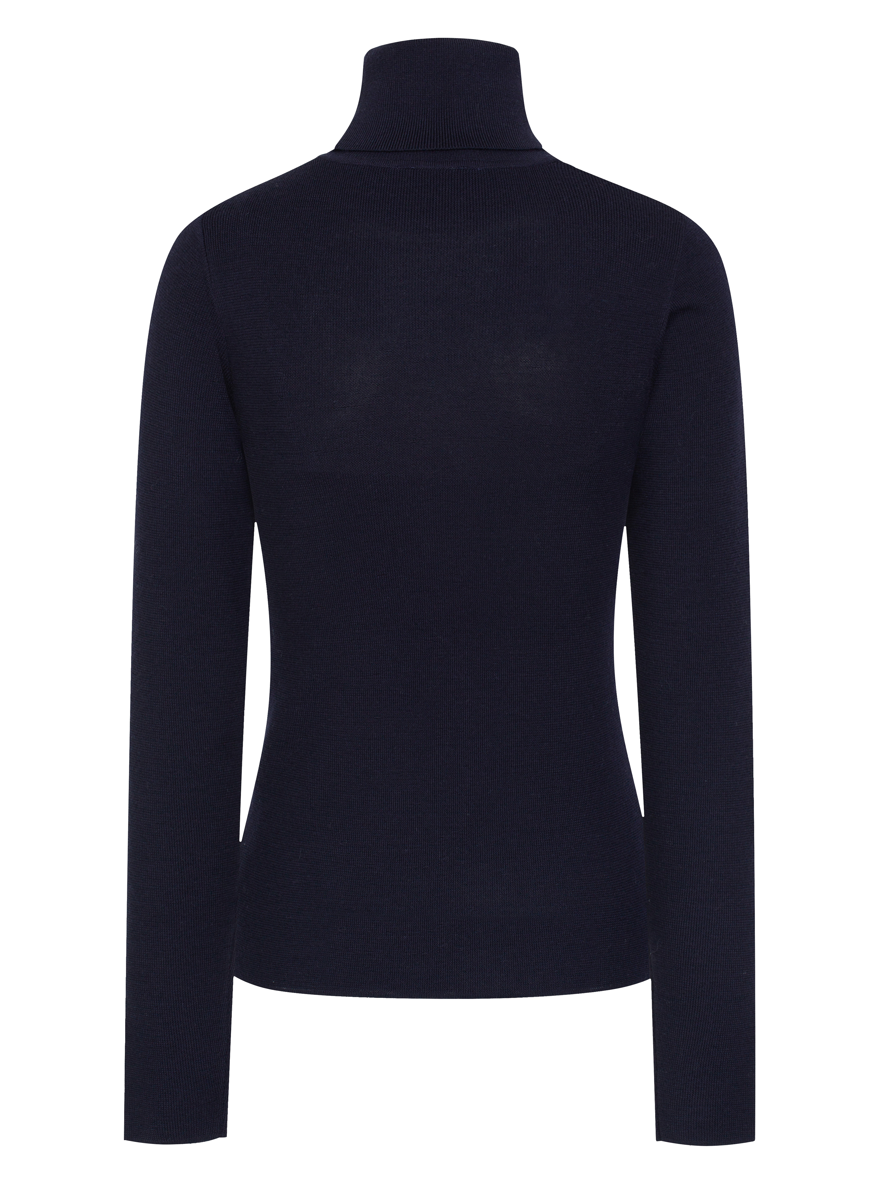 Lifjellet Knitted Top Woman Dark Blue
