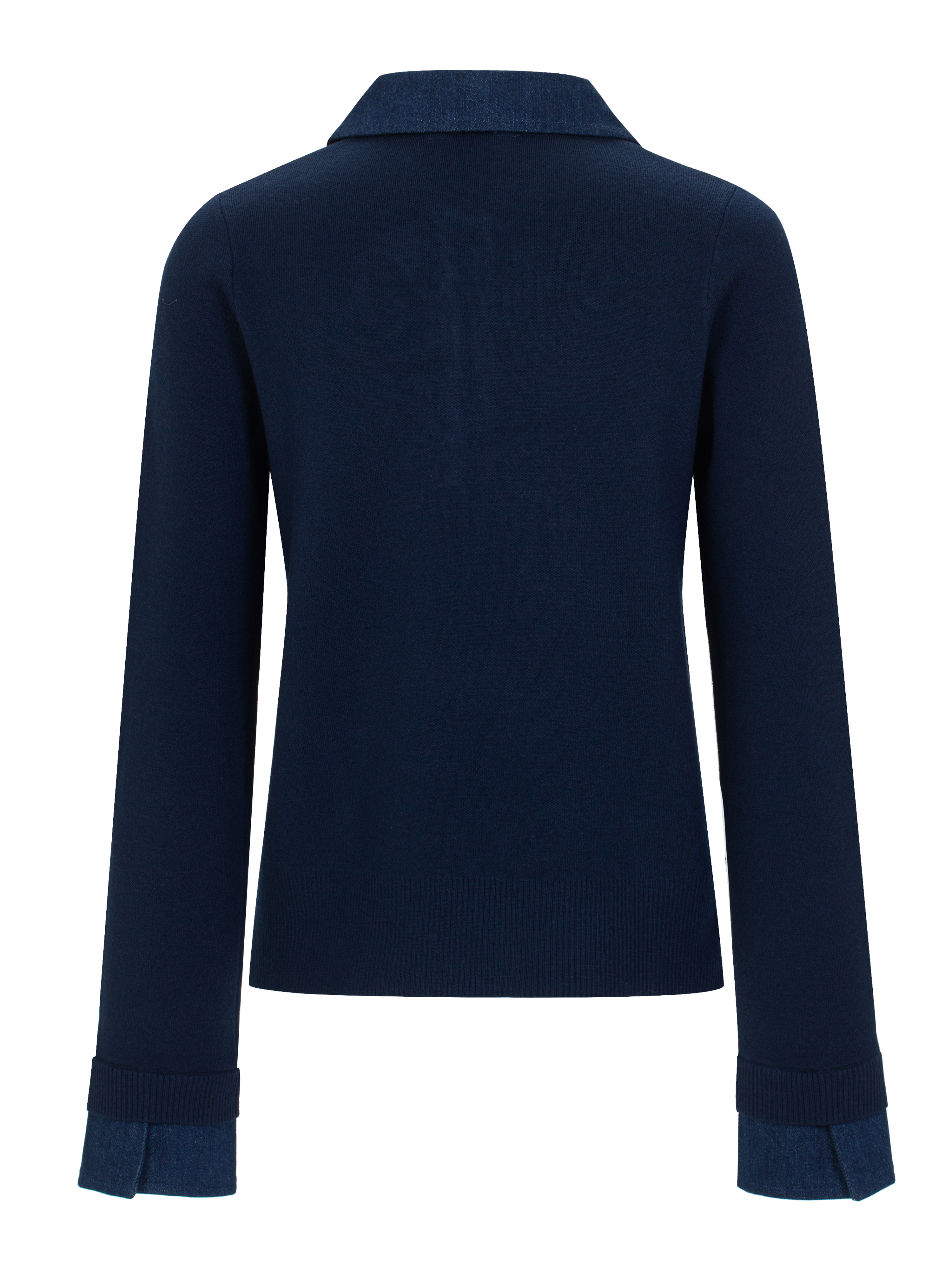Ravntind Knitted Sweater Woman Blue Ink