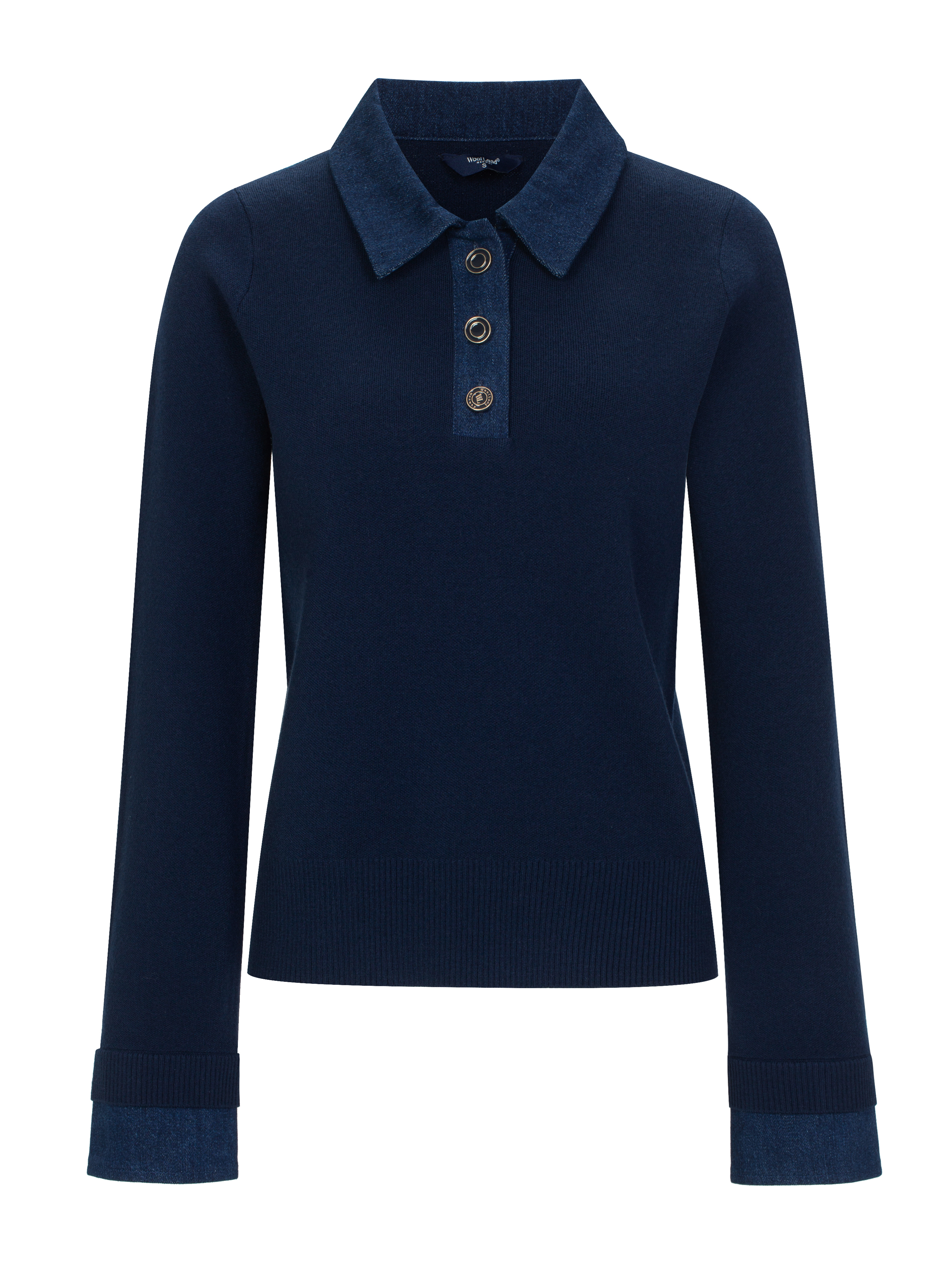 Ravntind Knitted Sweater Woman Blue Ink