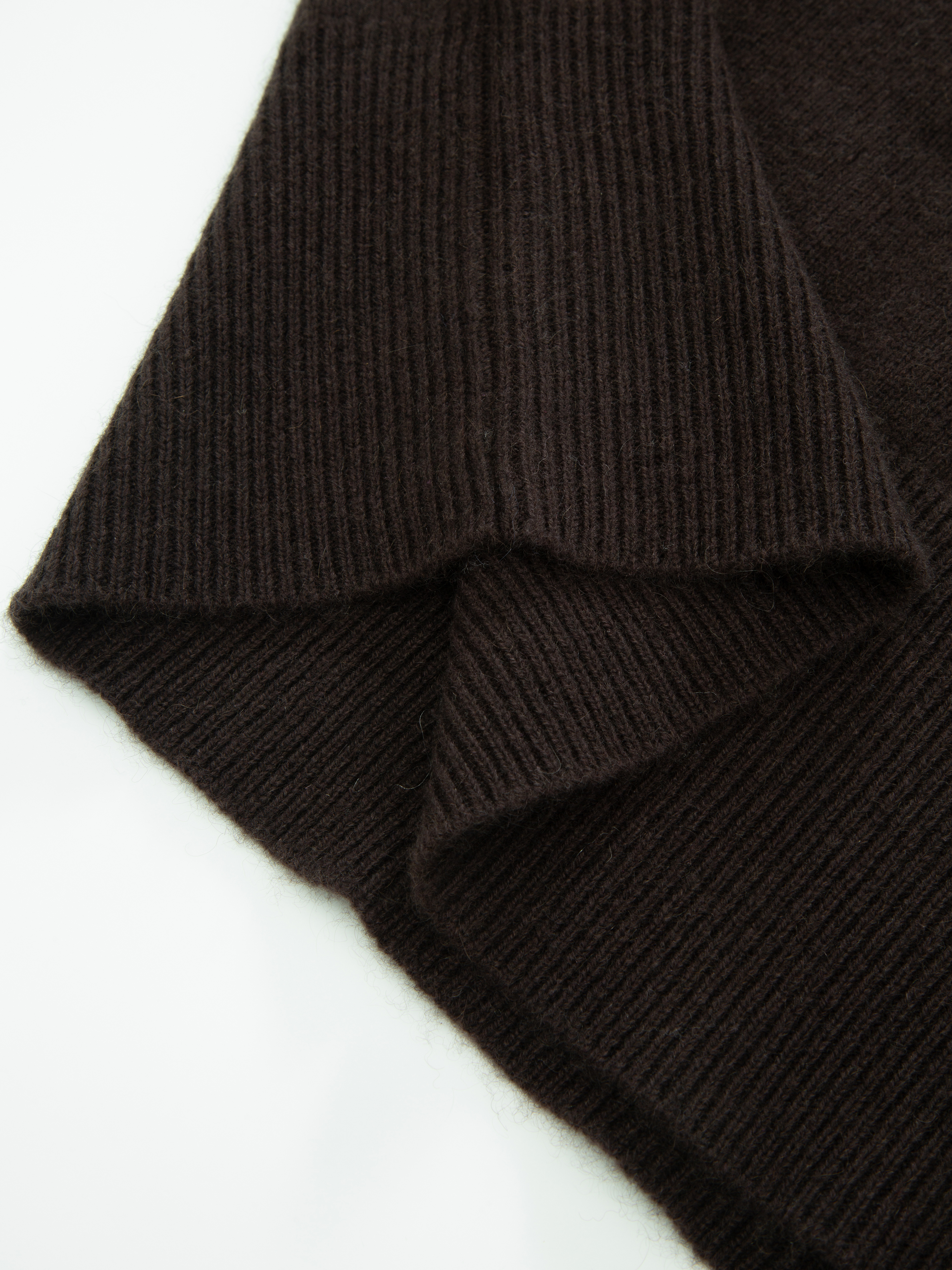 Rundhøe Cashmere Sweater Woman Dark Brown