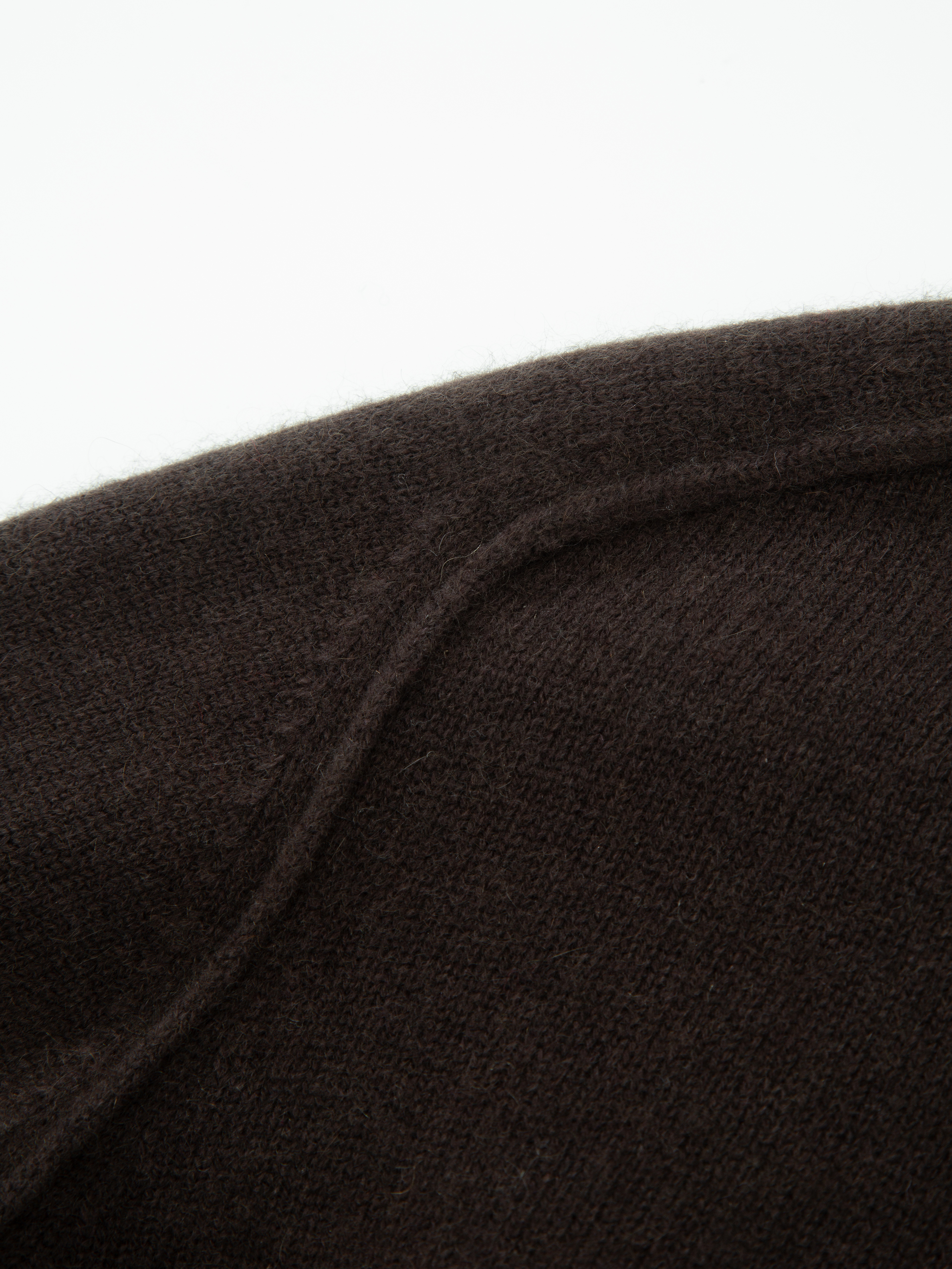 Rundhøe Cashmere Sweater Woman Dark Brown