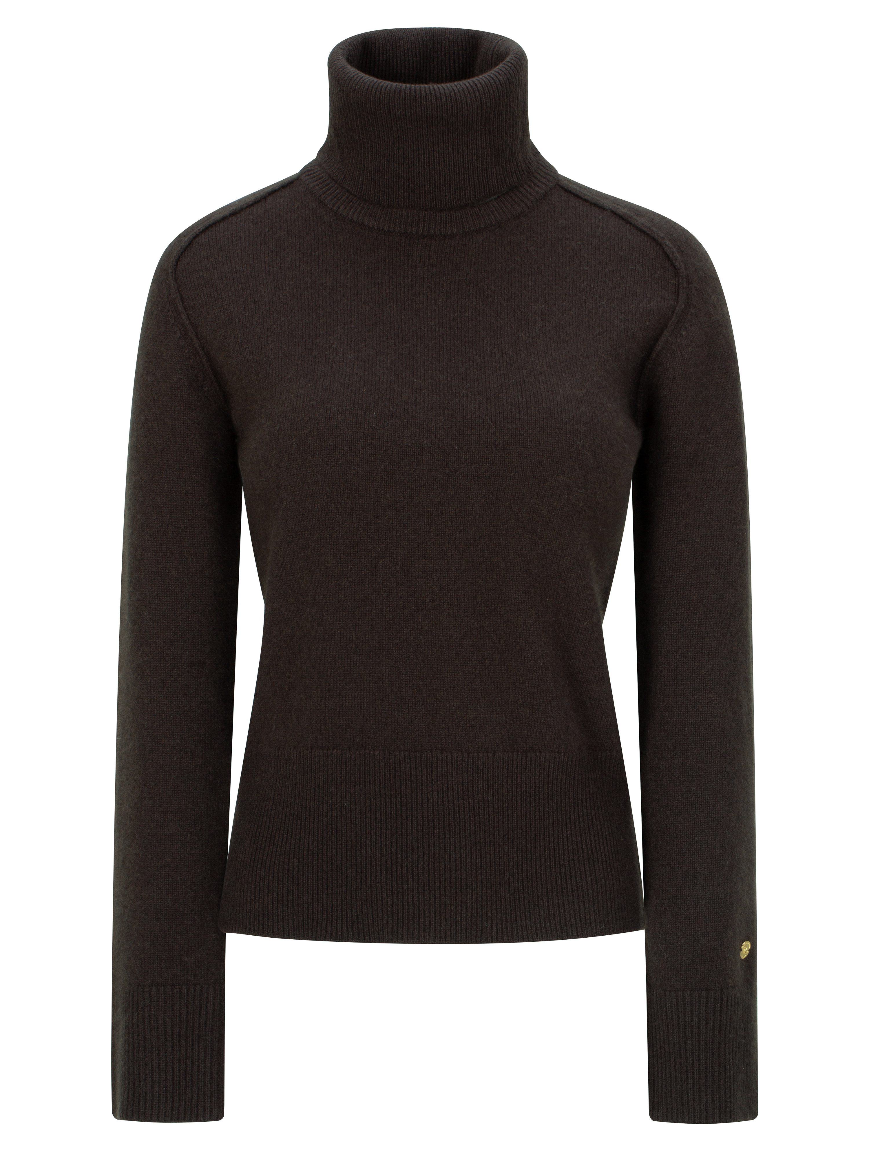 Rundhøe Cashmere Sweater Woman Dark Brown