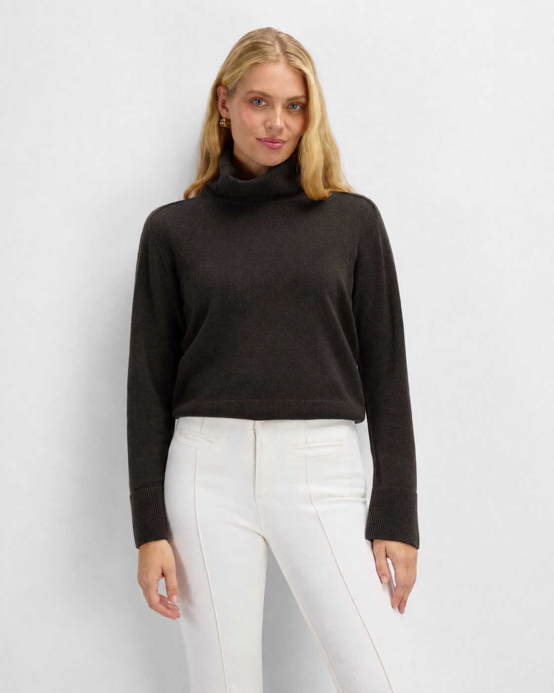 Rundhøe Cashmere Sweater Woman Dark Brown