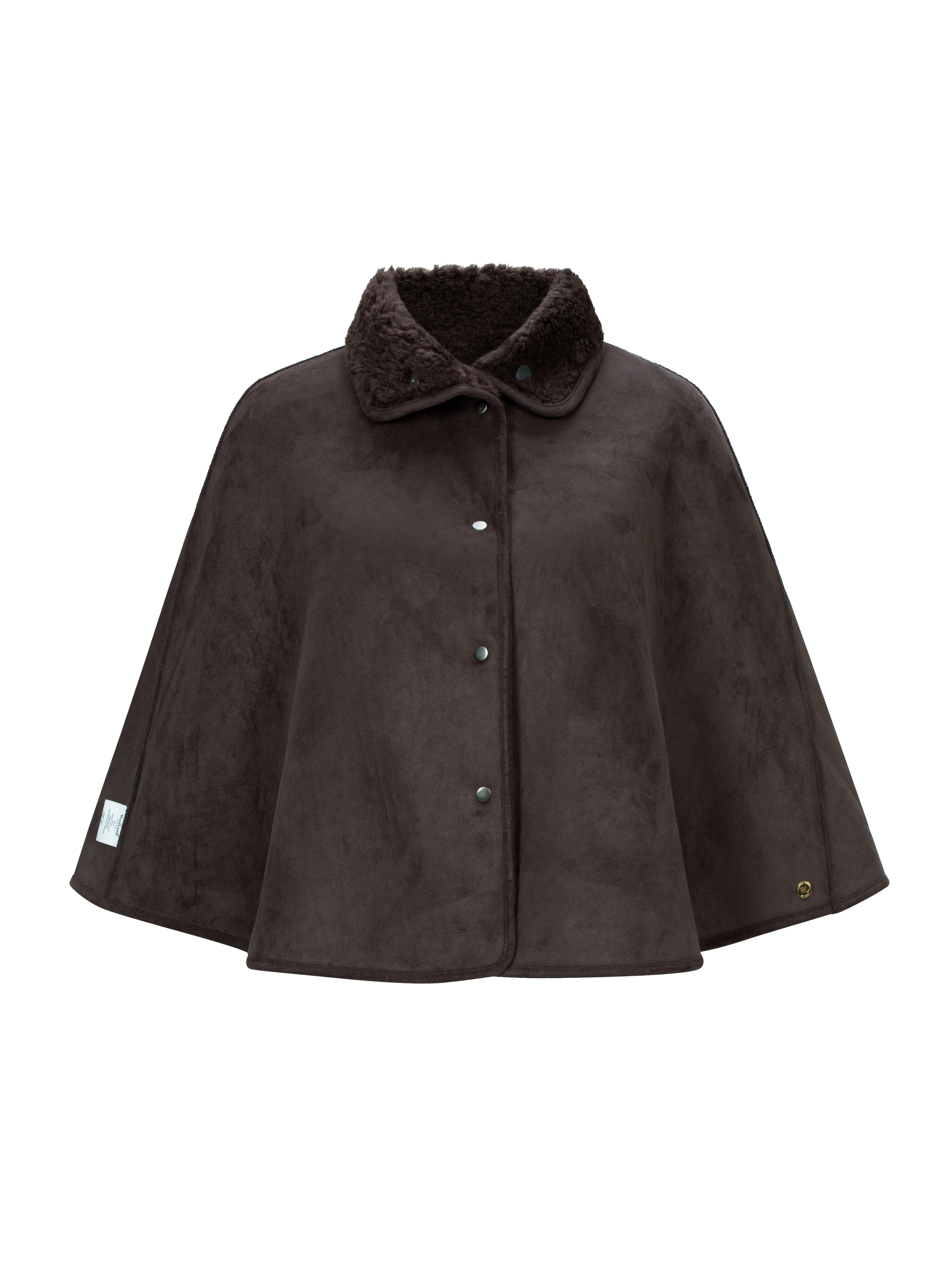 Solbakken Lambwool Cape Mocca