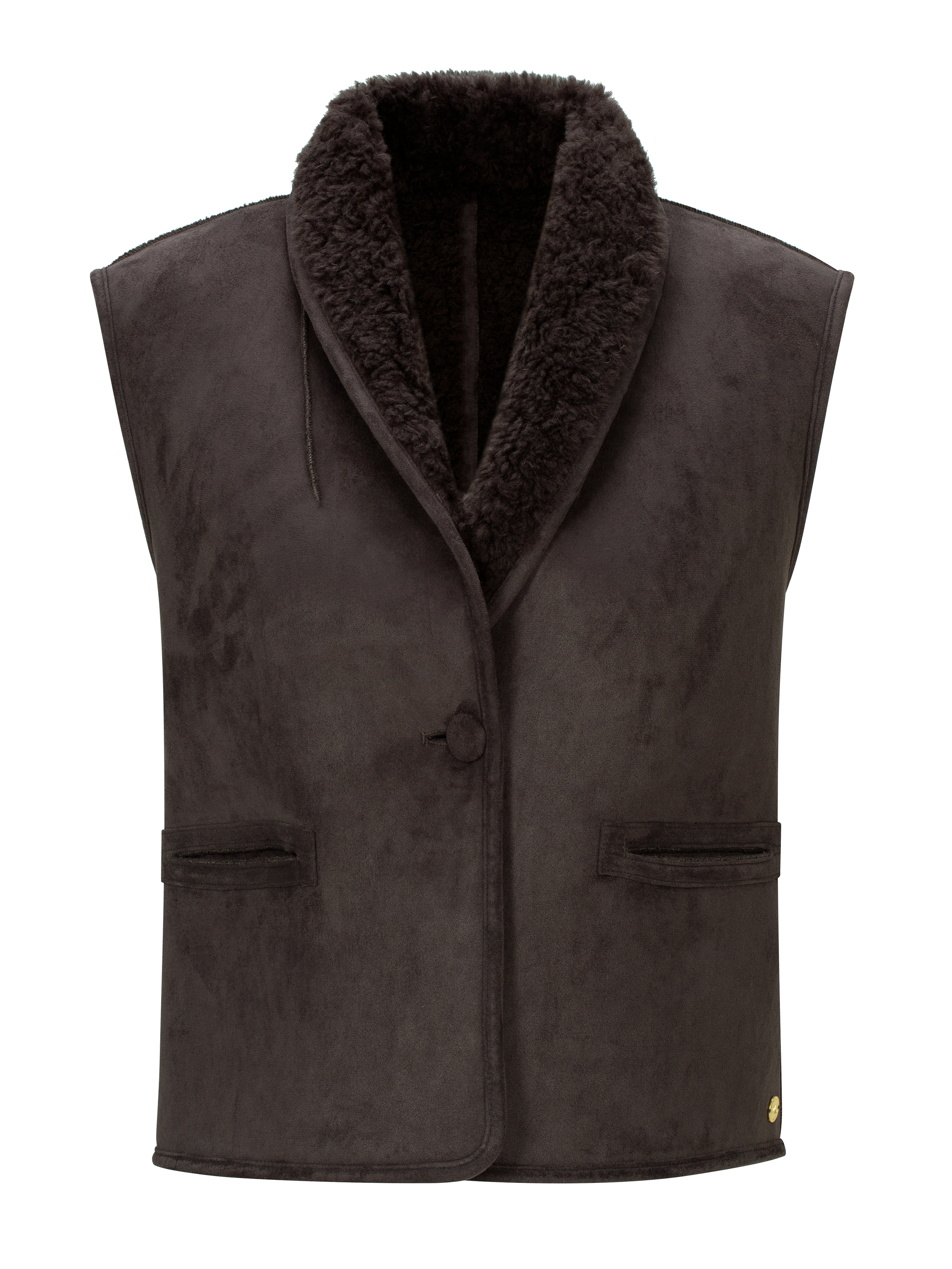 Solbakken Vest Woman Mocca