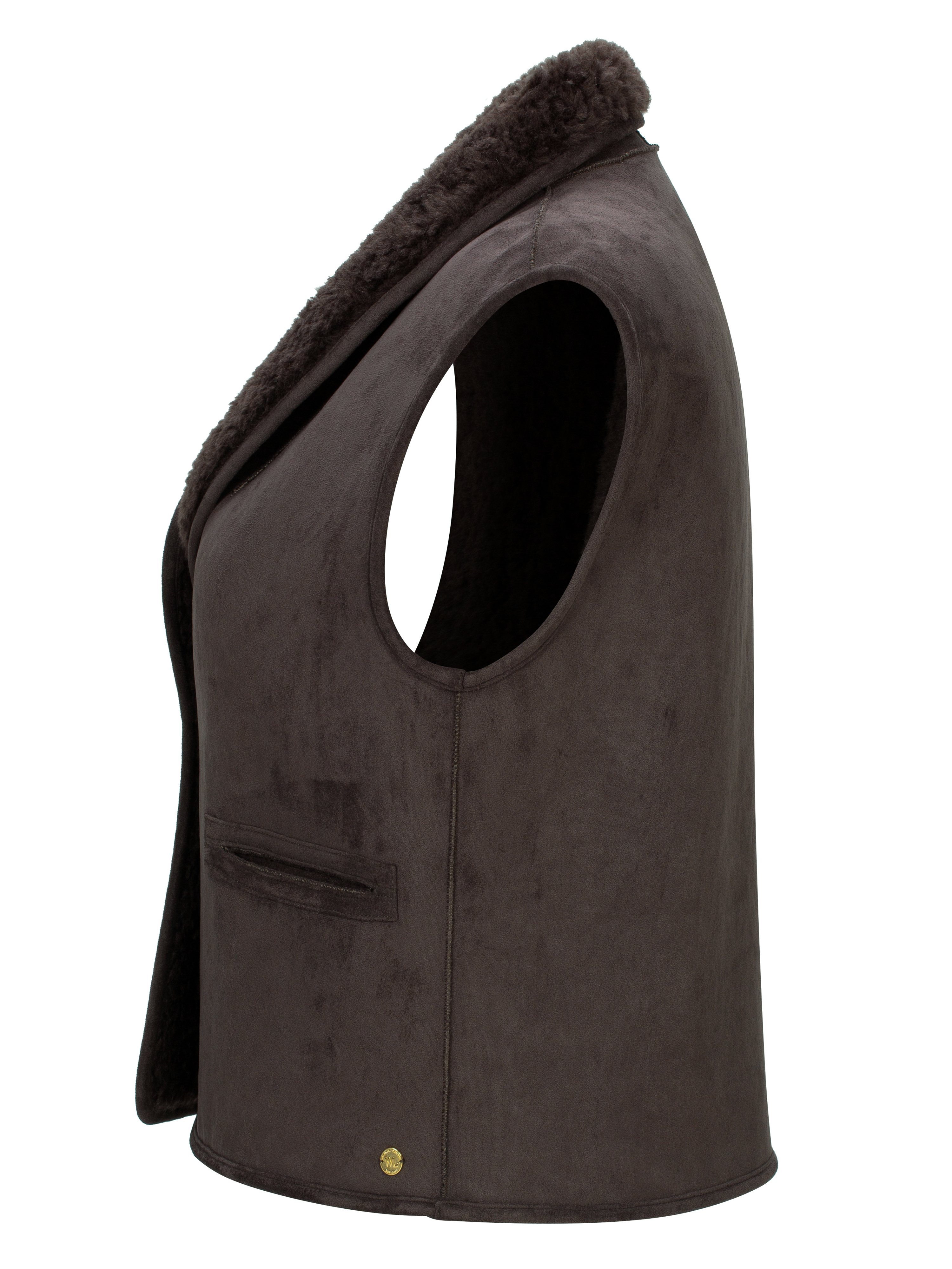 Solbakken Vest Woman Mocca