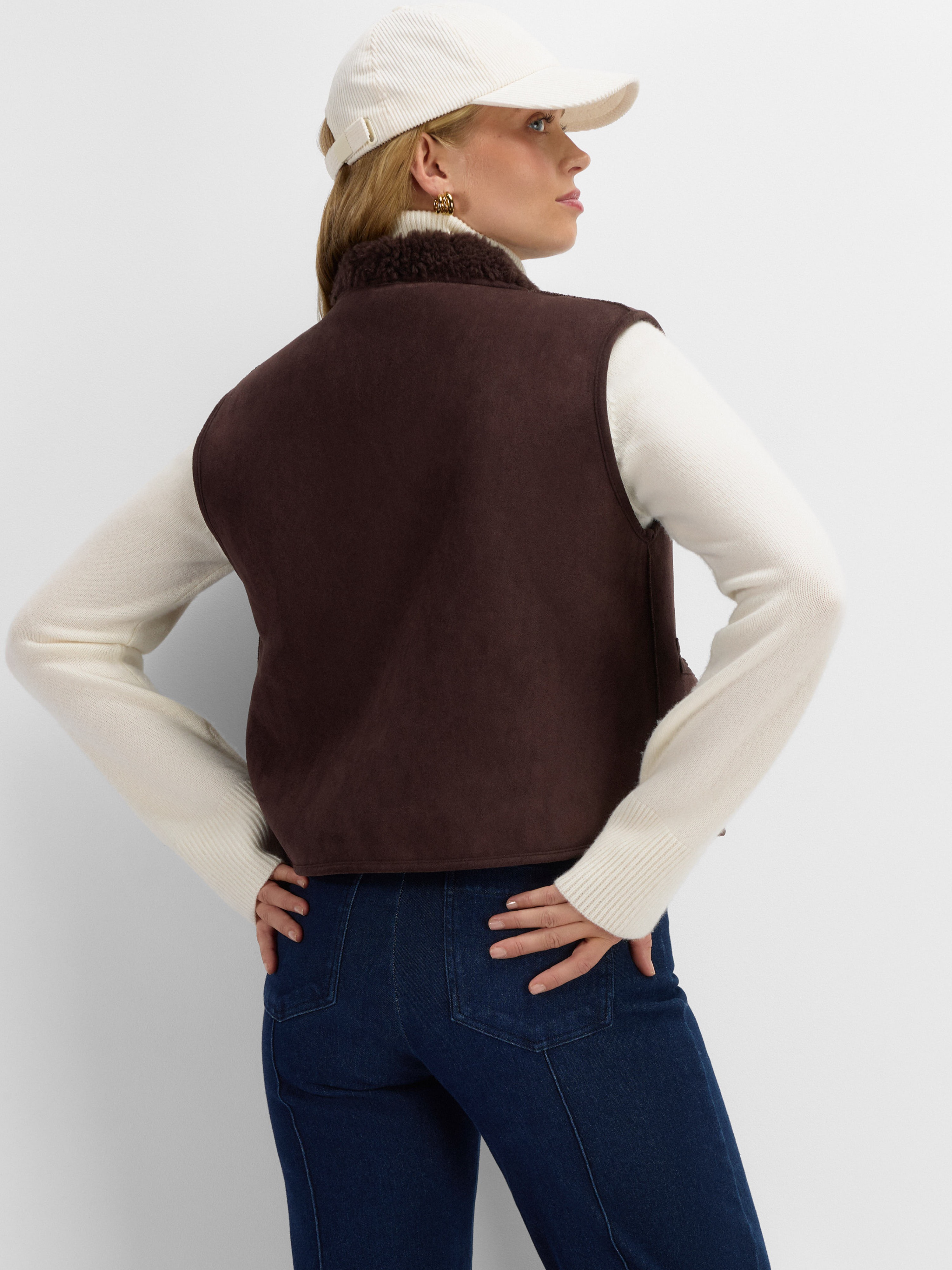 Solbakken Vest Woman Mocca