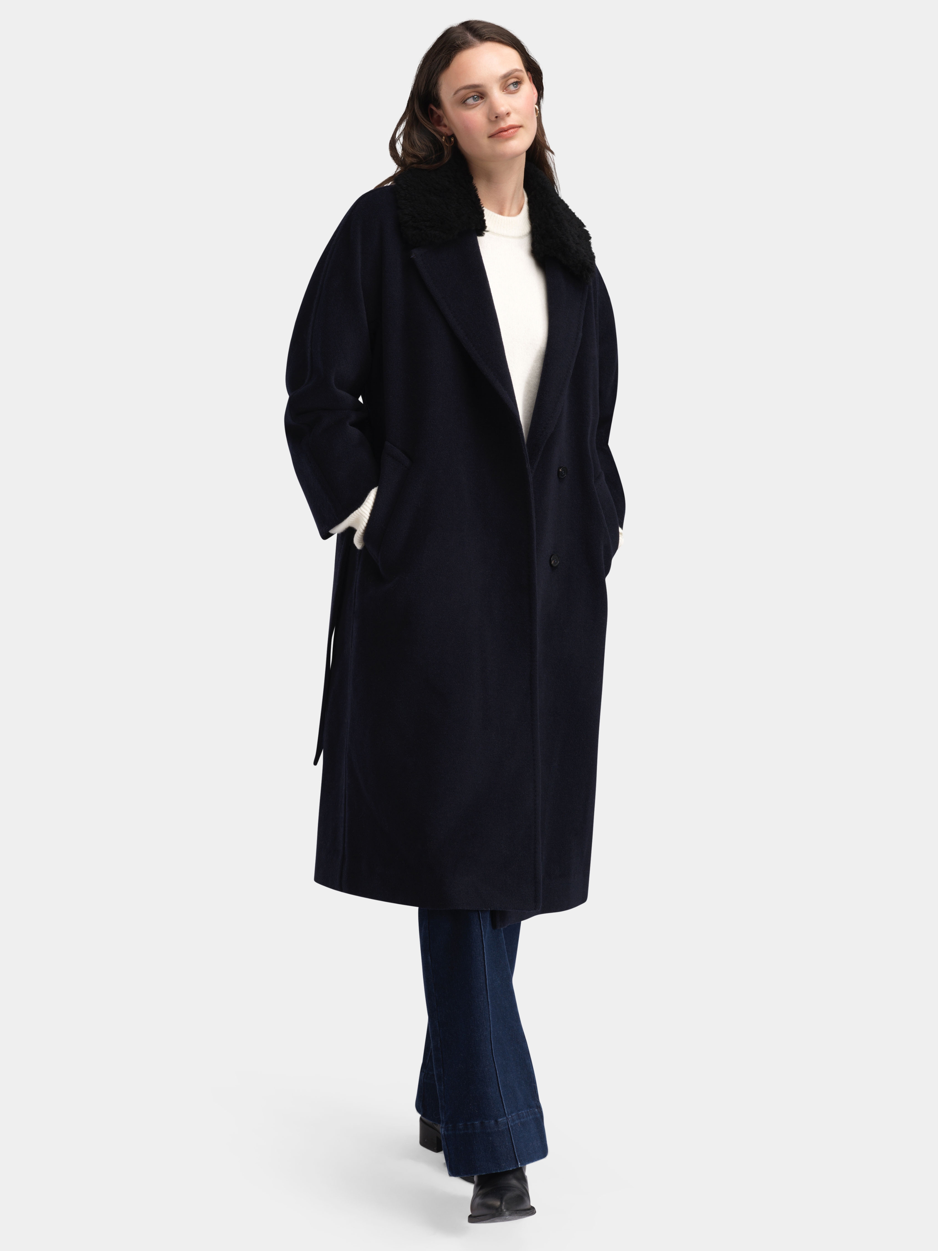 Stetind Wool Coat  Blue