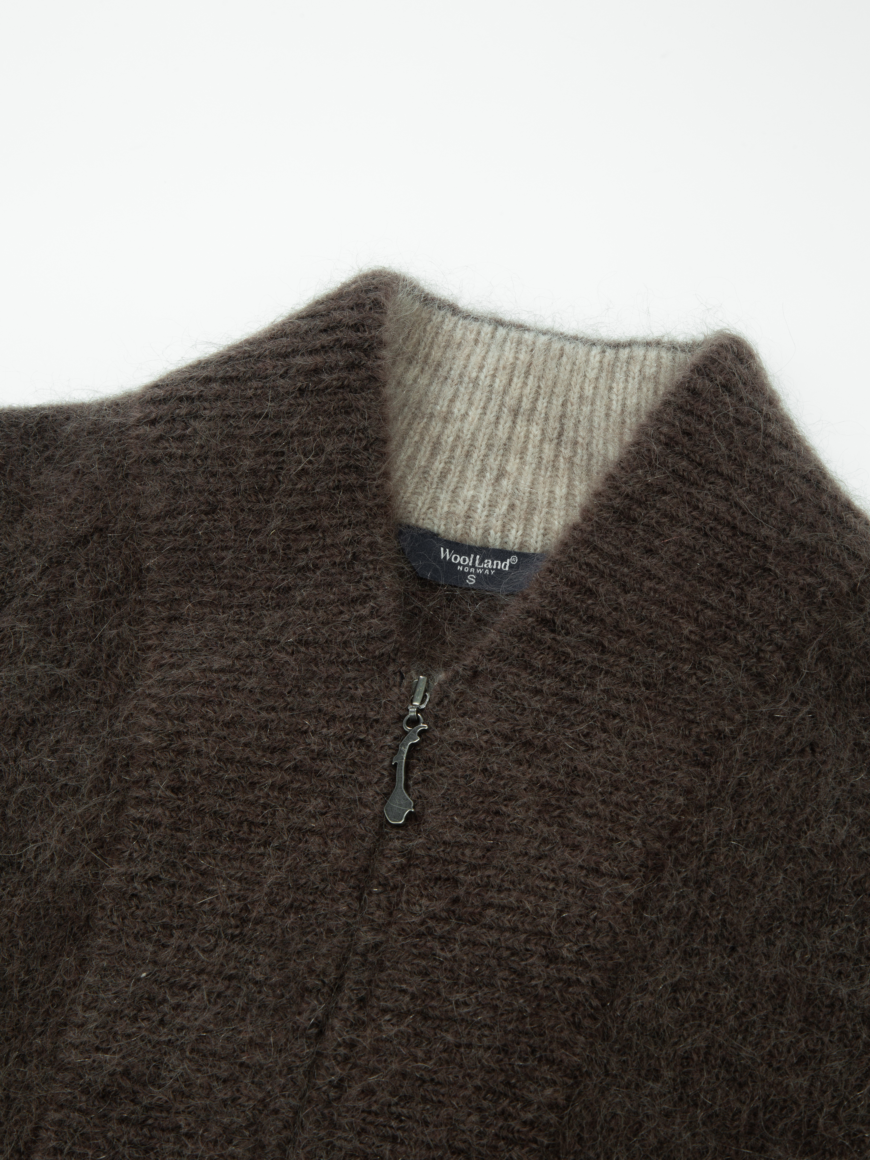 Torghatten Knitted Sweater Woman Dark Brown