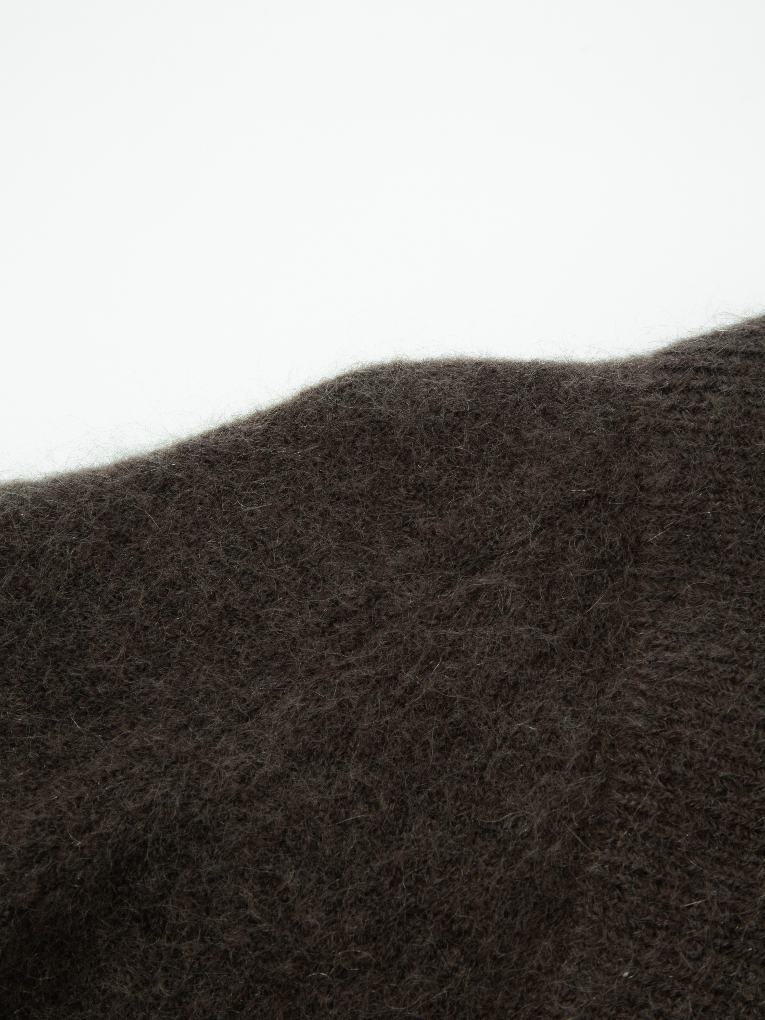 Torghatten Knitted Sweater Woman Dark Brown