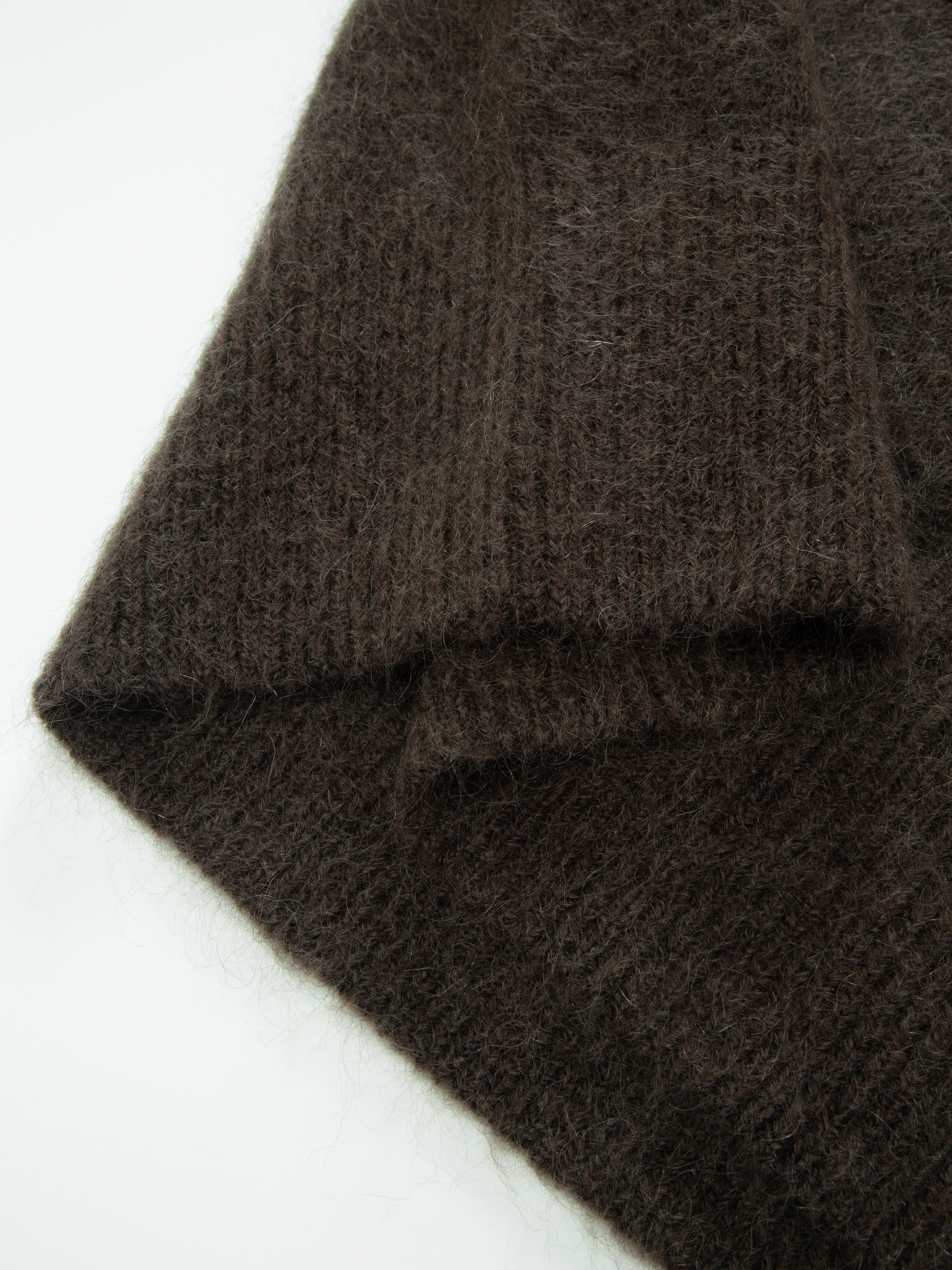 Torghatten Knitted Sweater Woman Dark Brown
