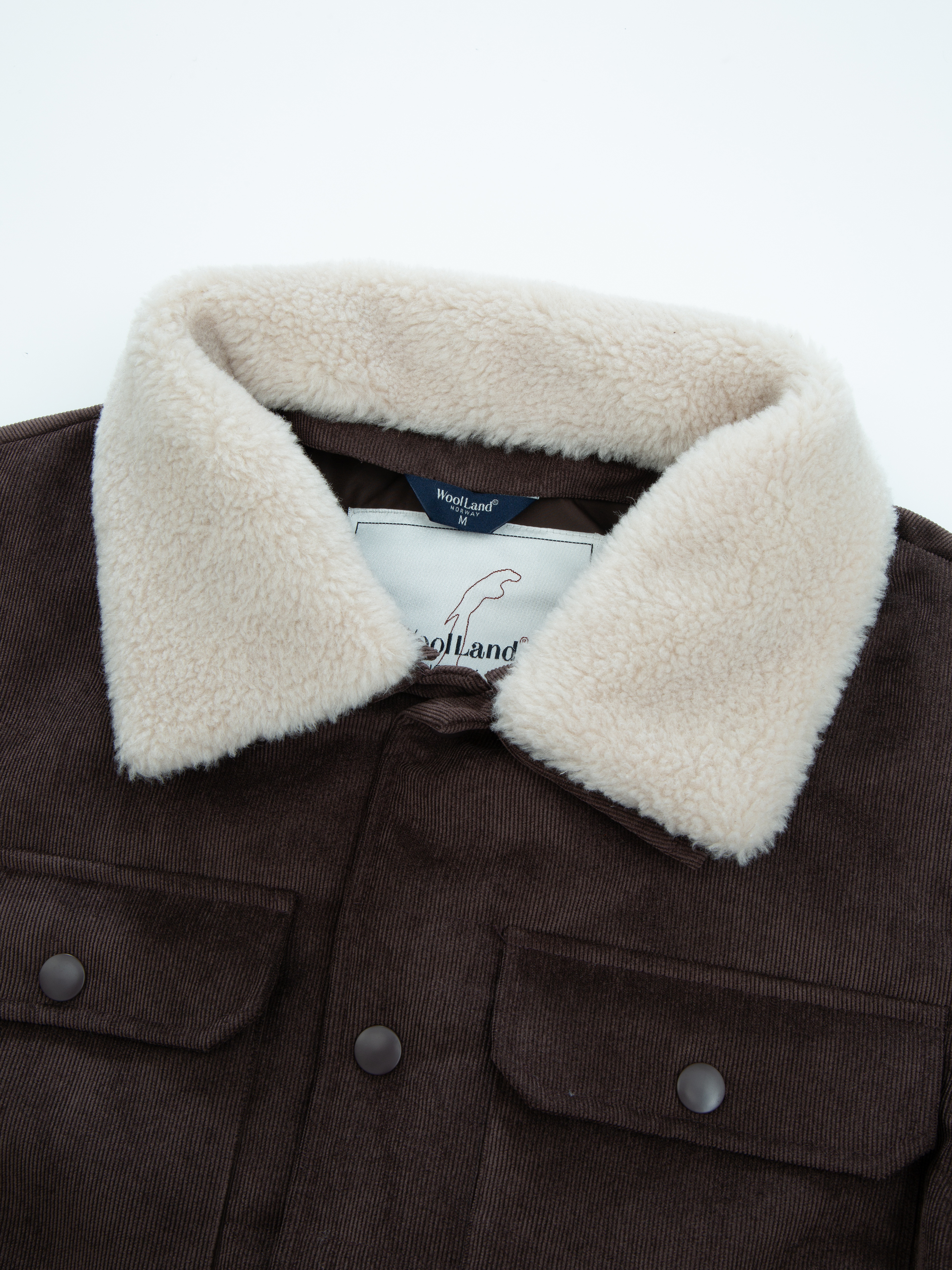 Eidselva Cord Jacket Man Hot Fudge
