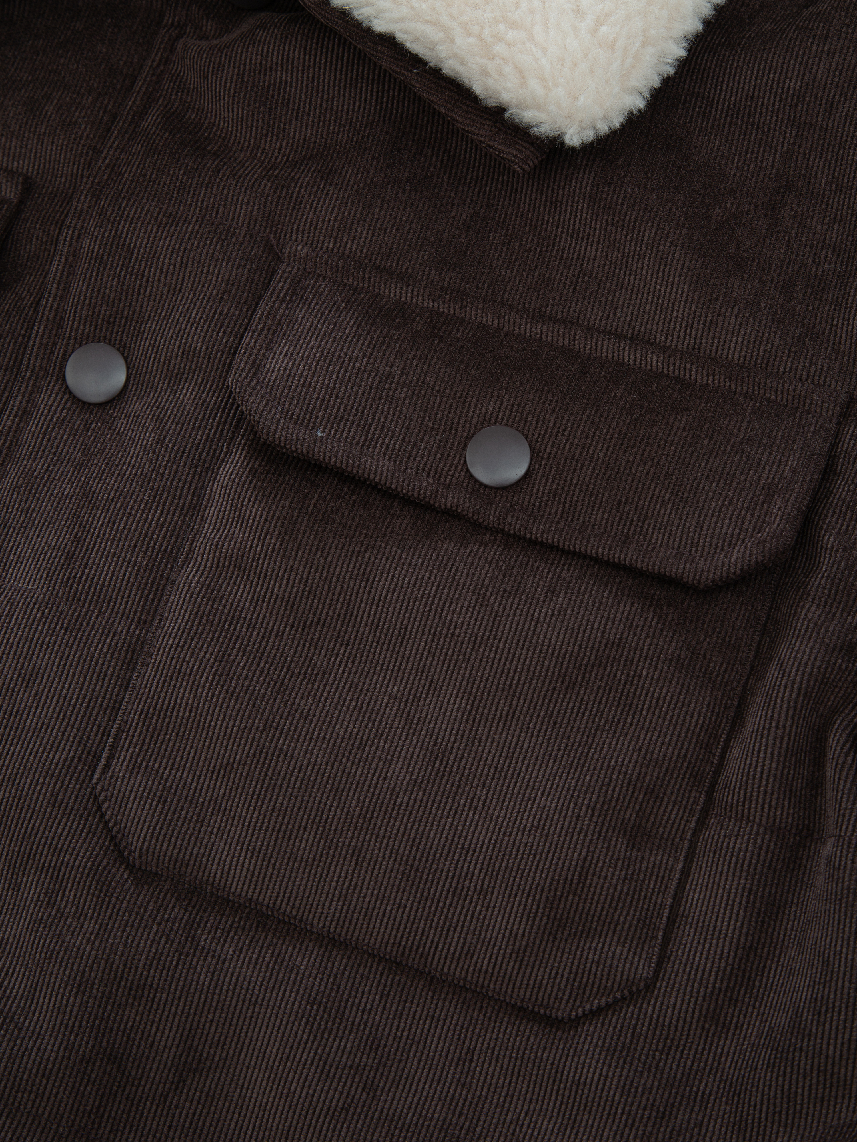 Eidselva Cord Jacket Man Hot Fudge