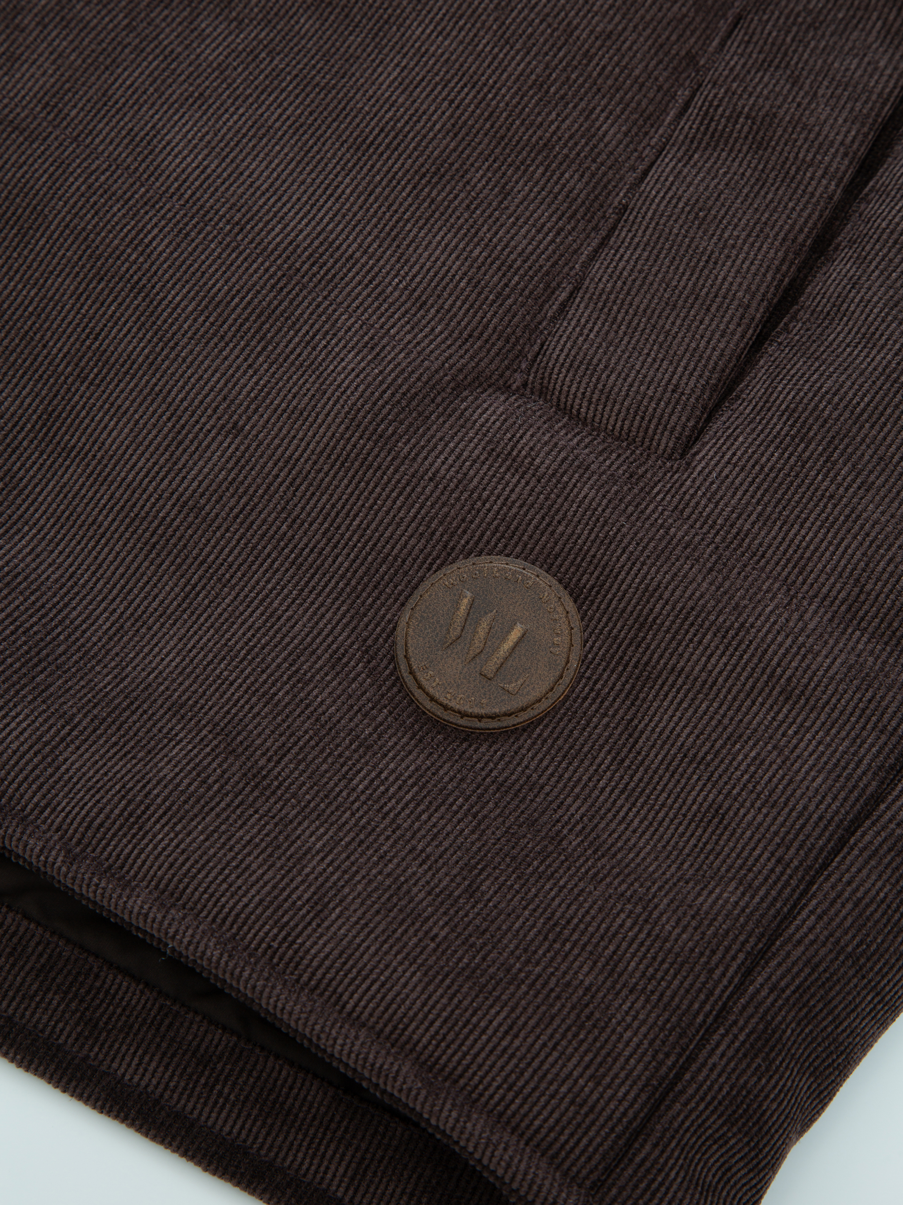 Eidselva Cord Jacket Man Hot Fudge