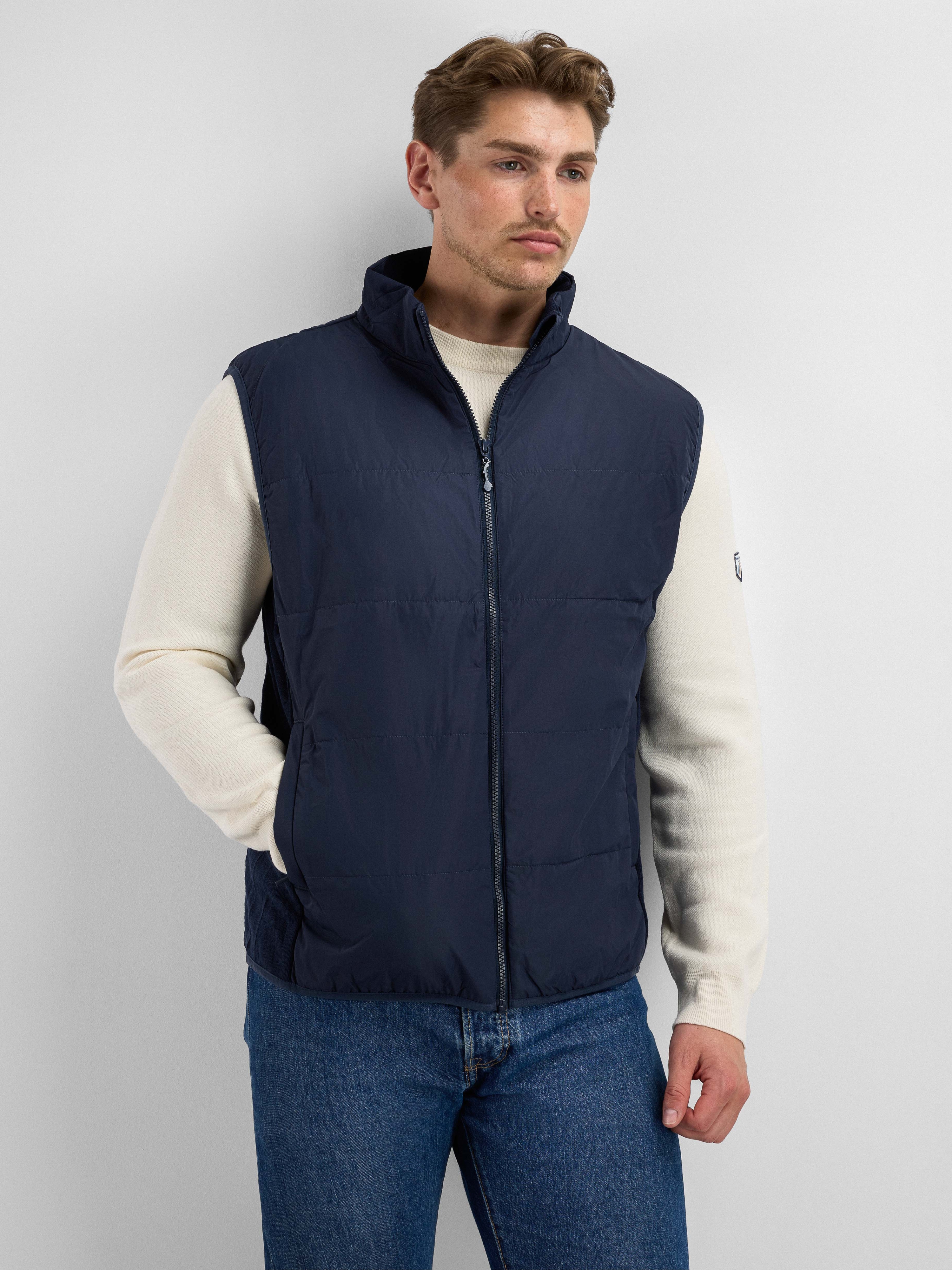 Gautefall Vest Dark Blue