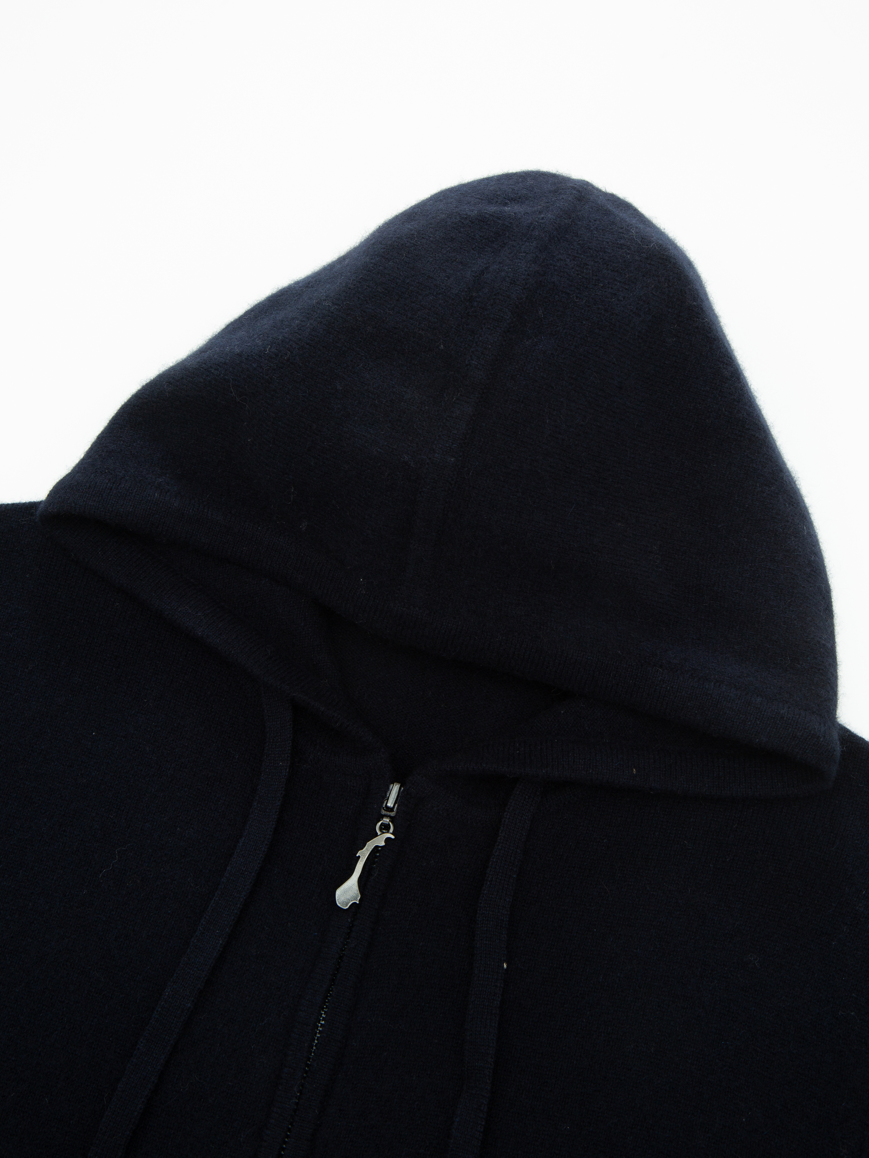 Grønli Cashmere Hood Jacket  Dark Blue