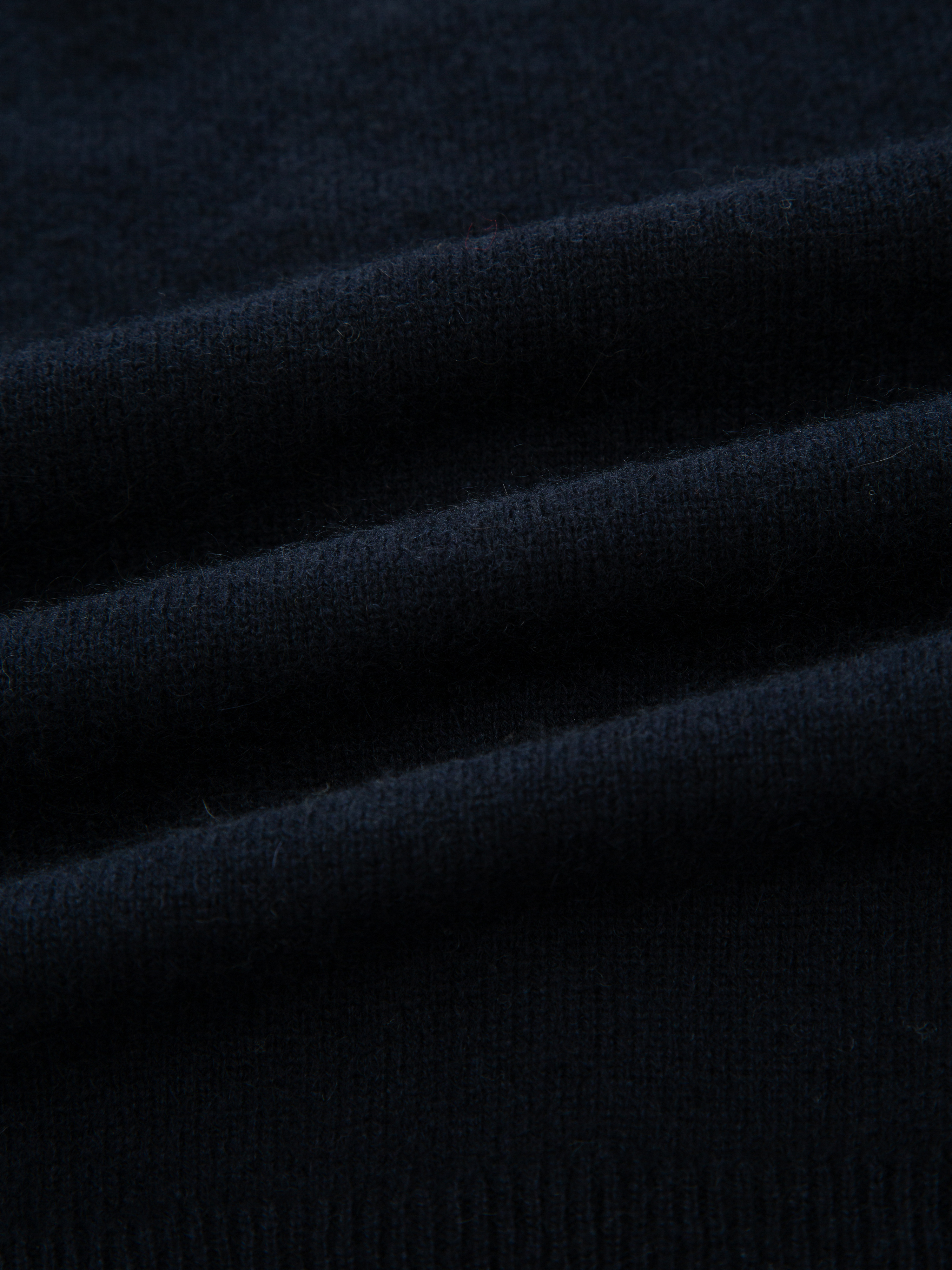 Grønli Cashmere Hood Jacket  Dark Blue