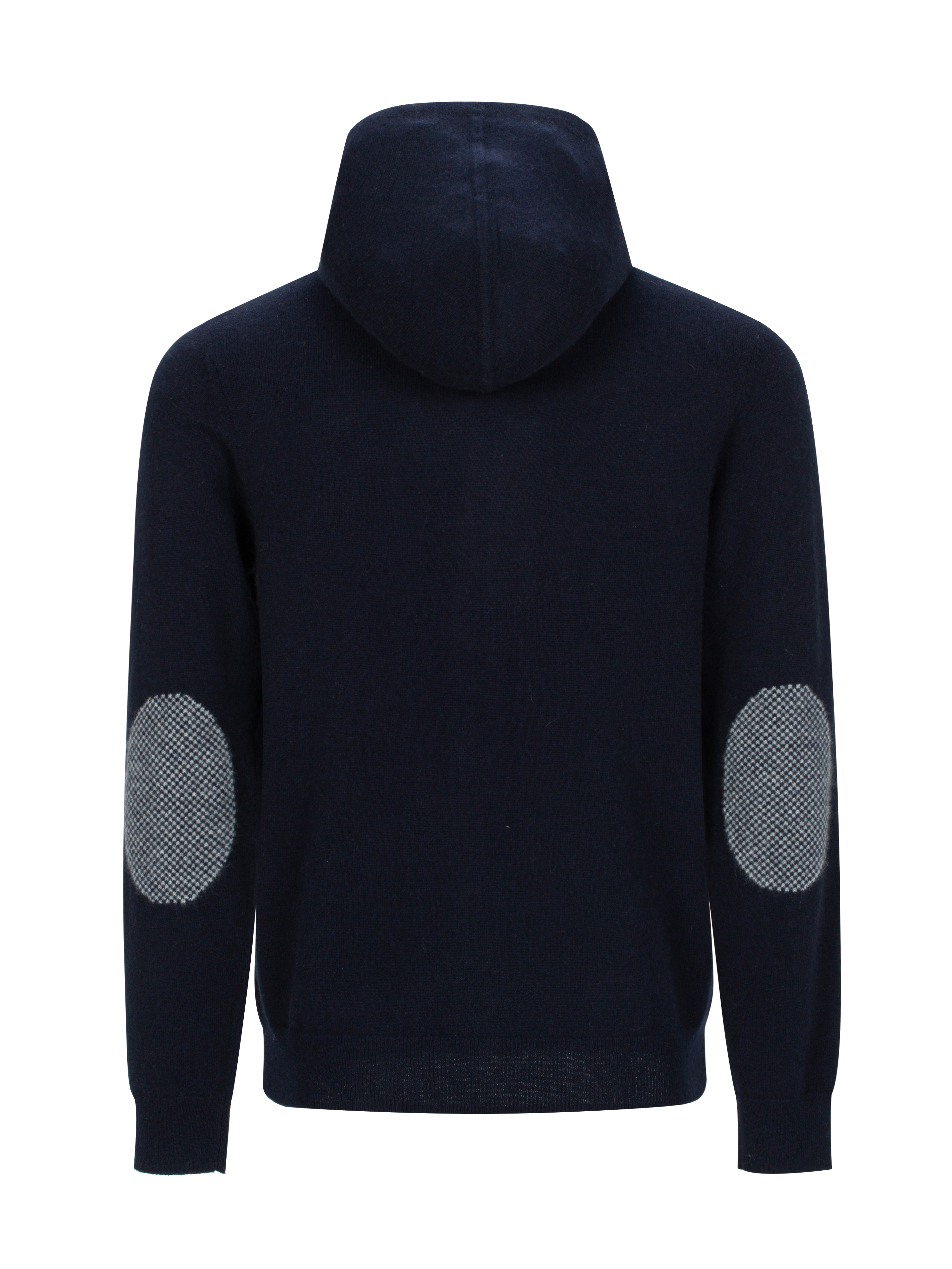 Grønli Cashmere Hood Jacket  Dark Blue
